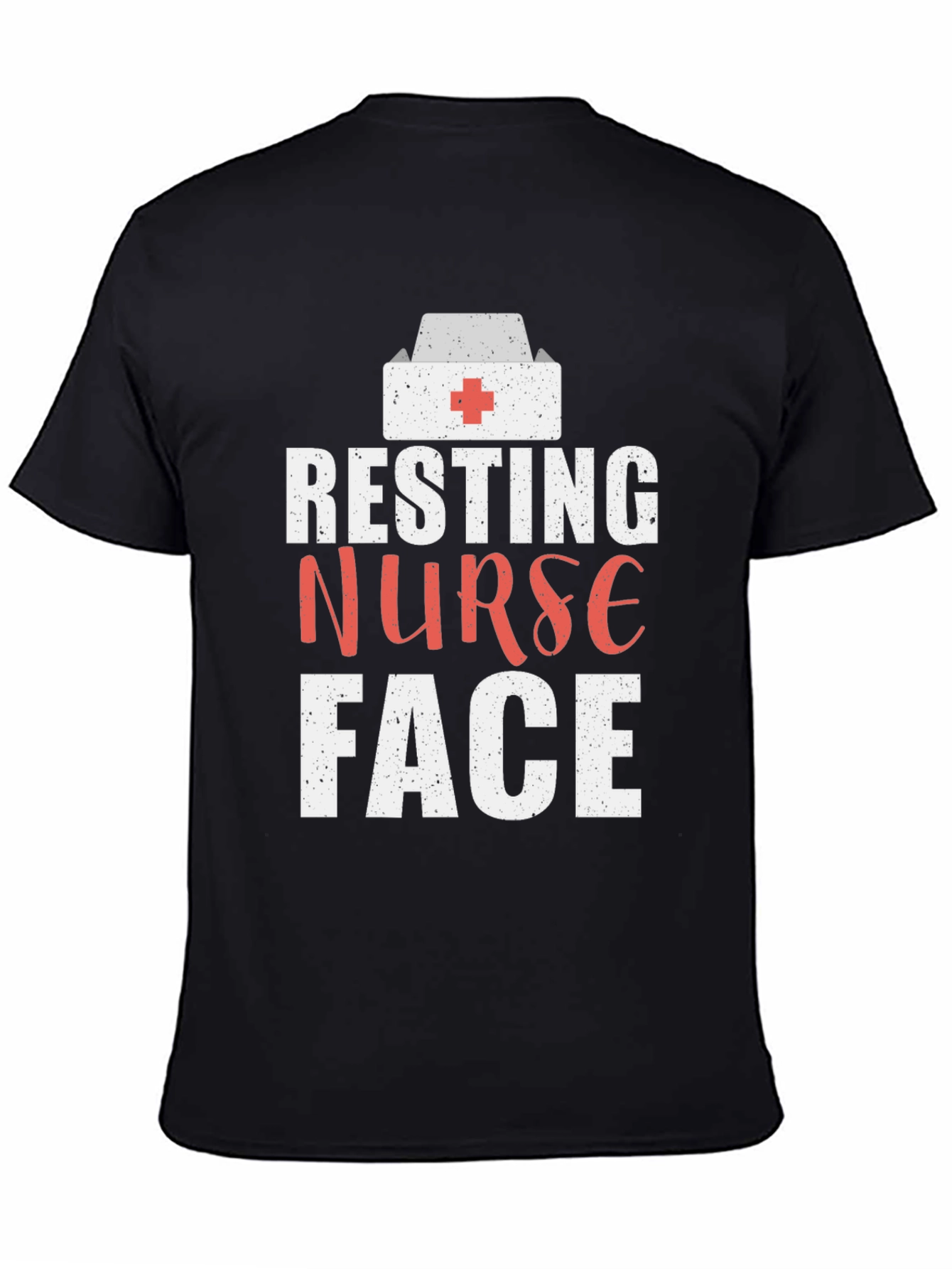 Resting Nurse Face T-Shirt - Funny RN Tee - 4