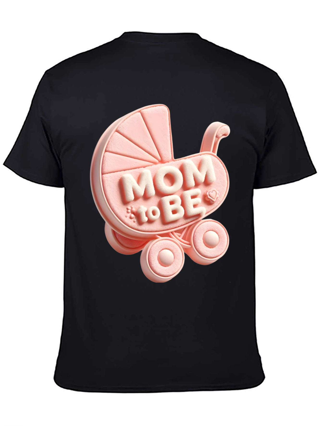 Mom To Be Baby Carriage T-Shirt - 4