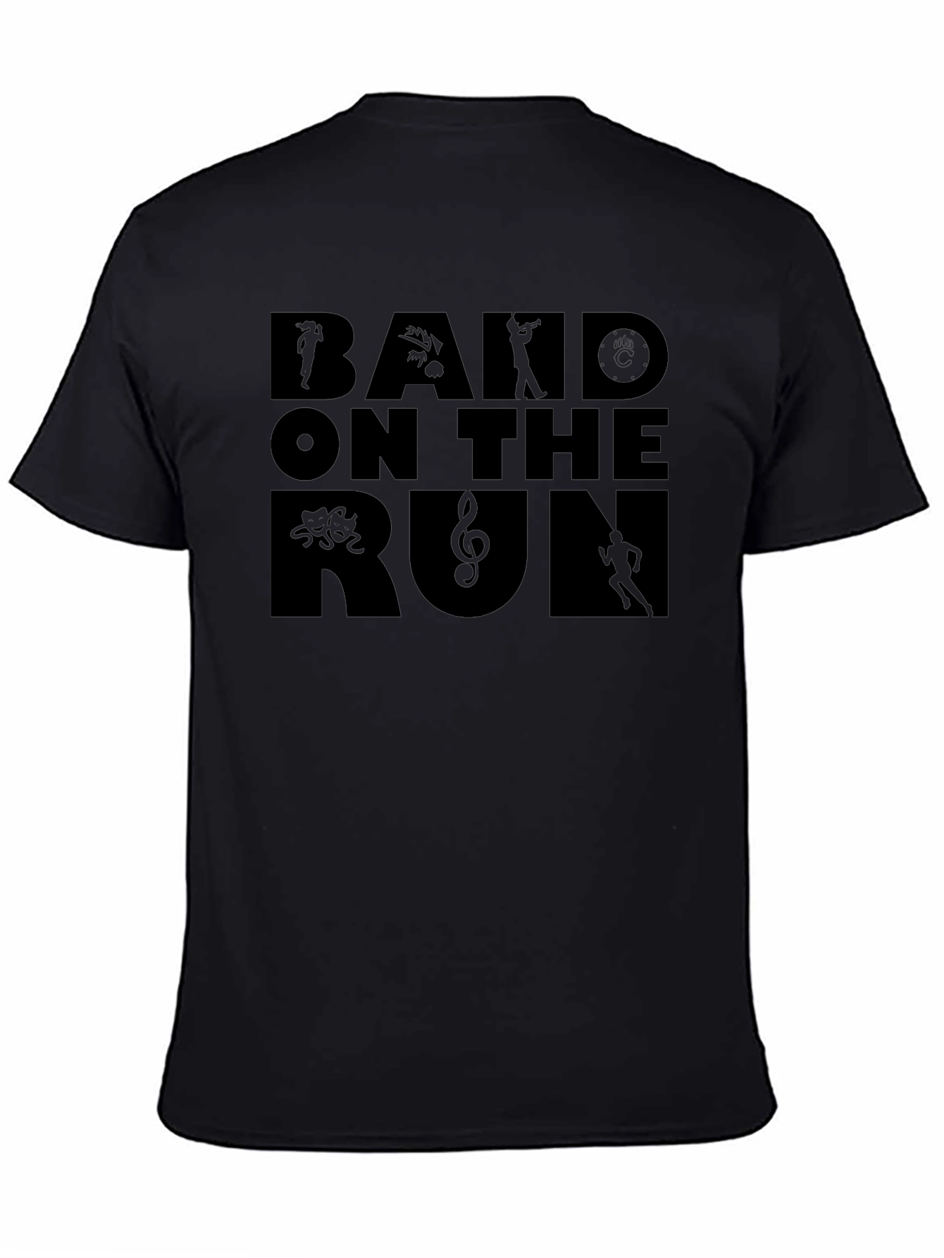 Black Band On The Run Graphic Tee view 4