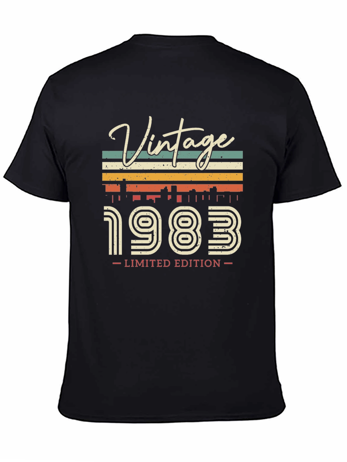 Black Vintage 1983 Limited Edition Graphic Tee view 4