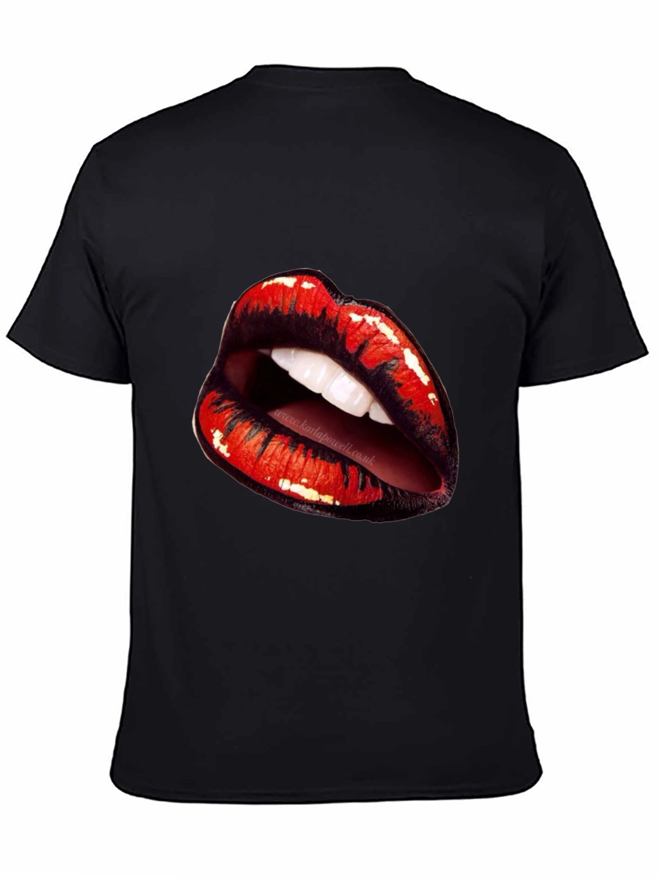 Black Lips Graphic Black T-Shirt view 4