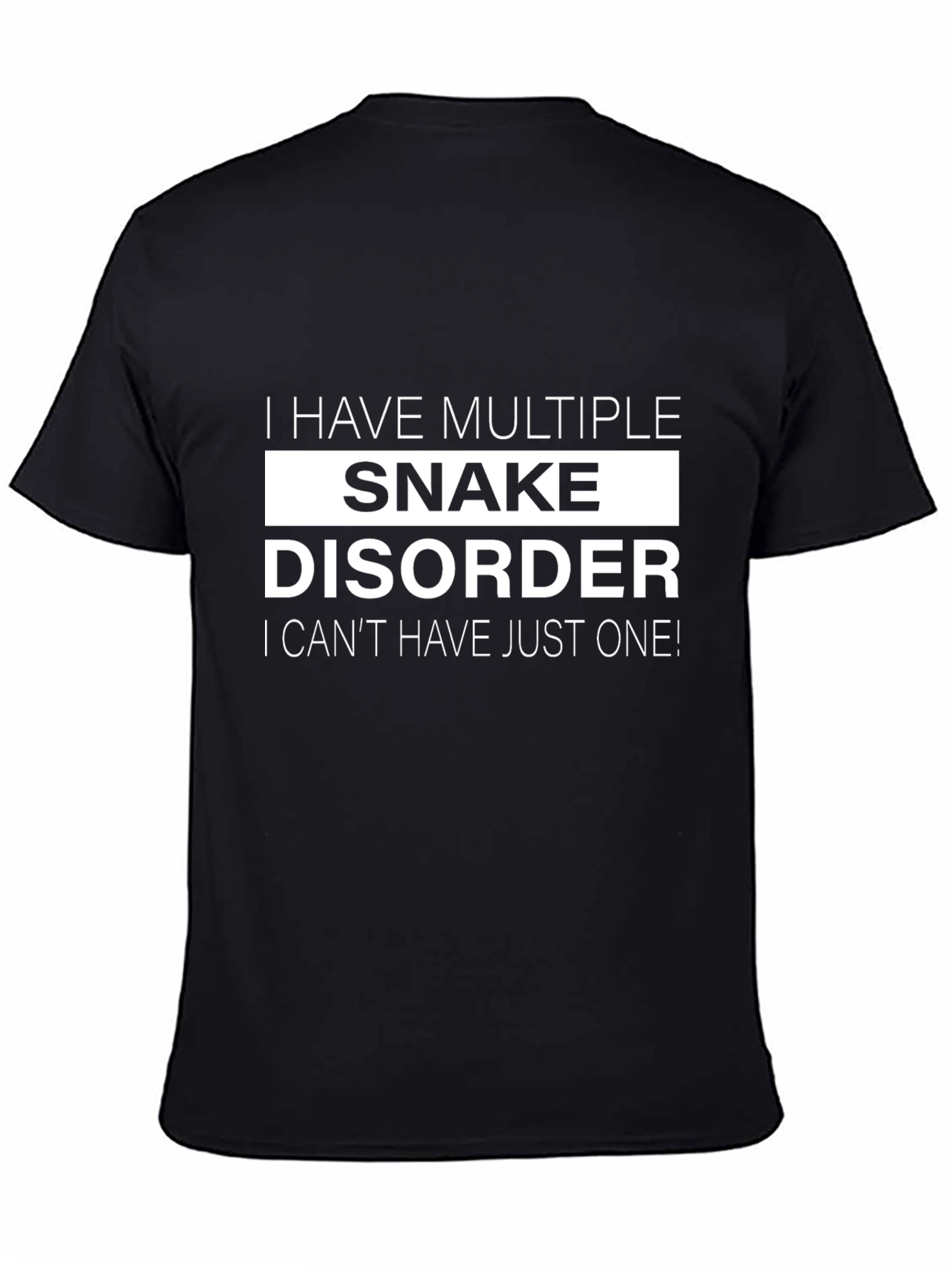 Black Snake Disorder T-Shirt view 4