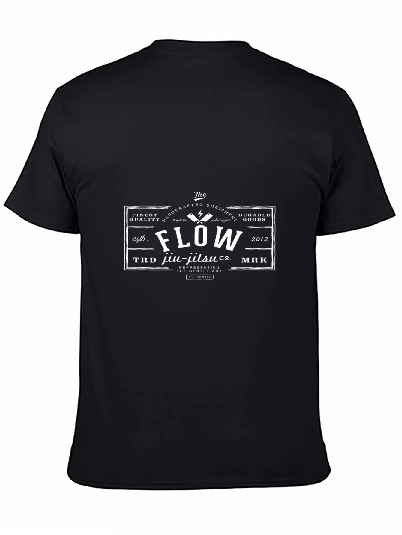 Black Flow Jiu-Jitsu T-Shirt - Durable & Comfortable view 4