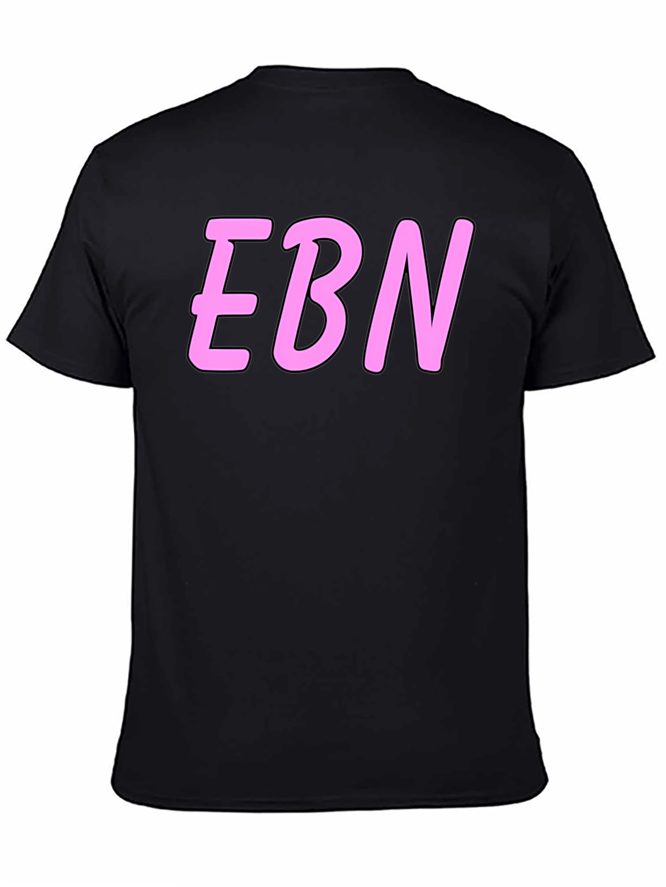Black EBN Black T-Shirt - Stylish & Comfortable Casual Wear view 4
