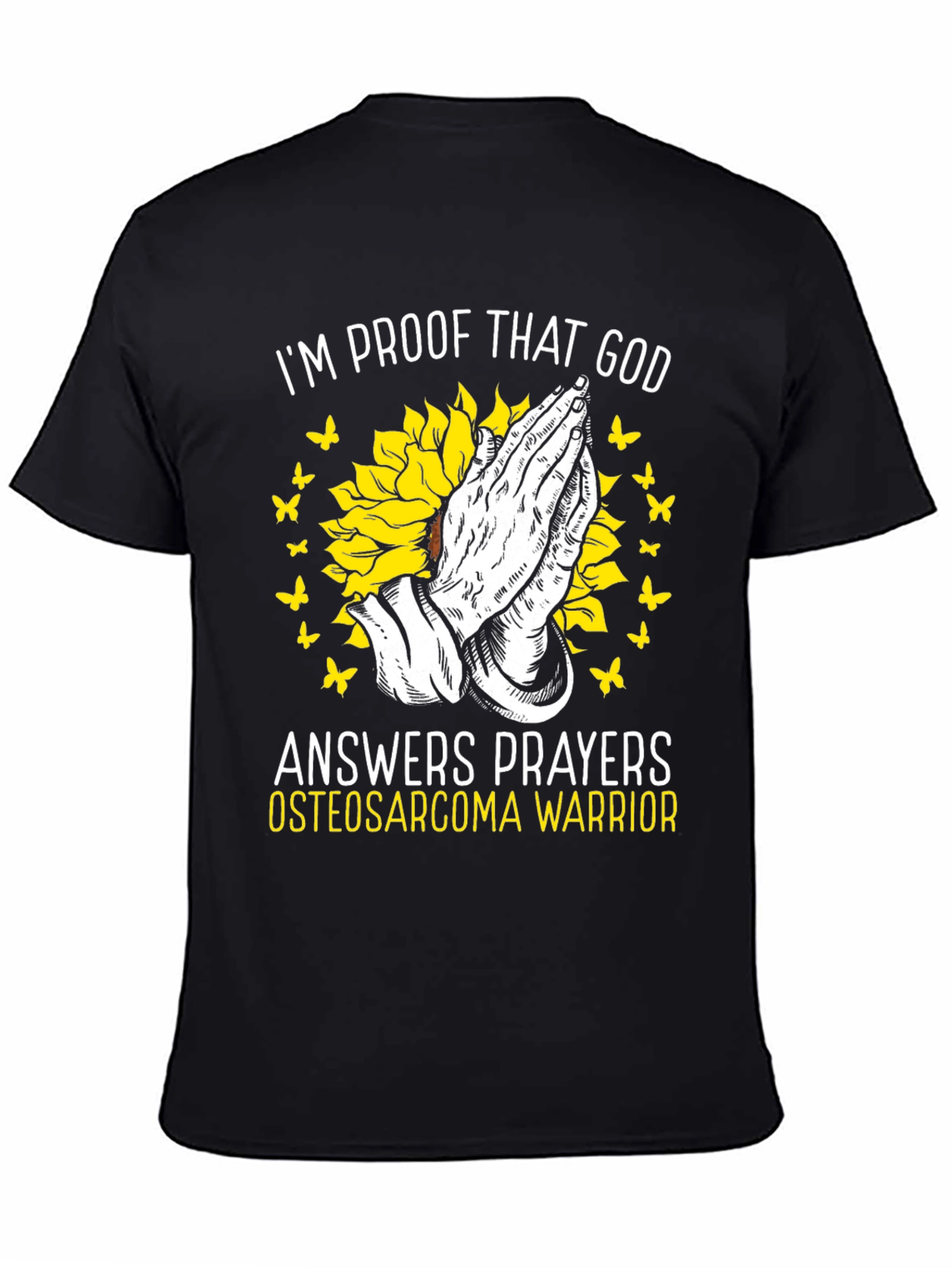 Faith-Based Osteosarcoma Warrior T-Shirt - 4