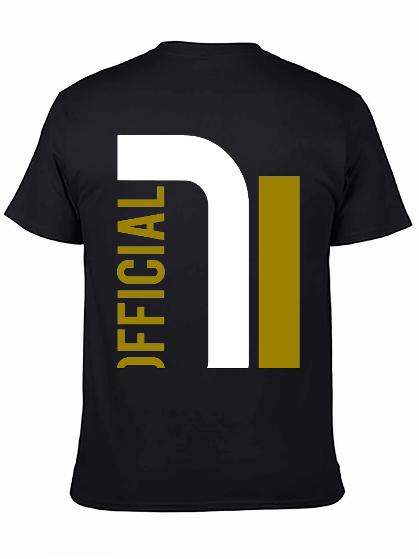 Black Official Black Graphic Tee Shirt view 4