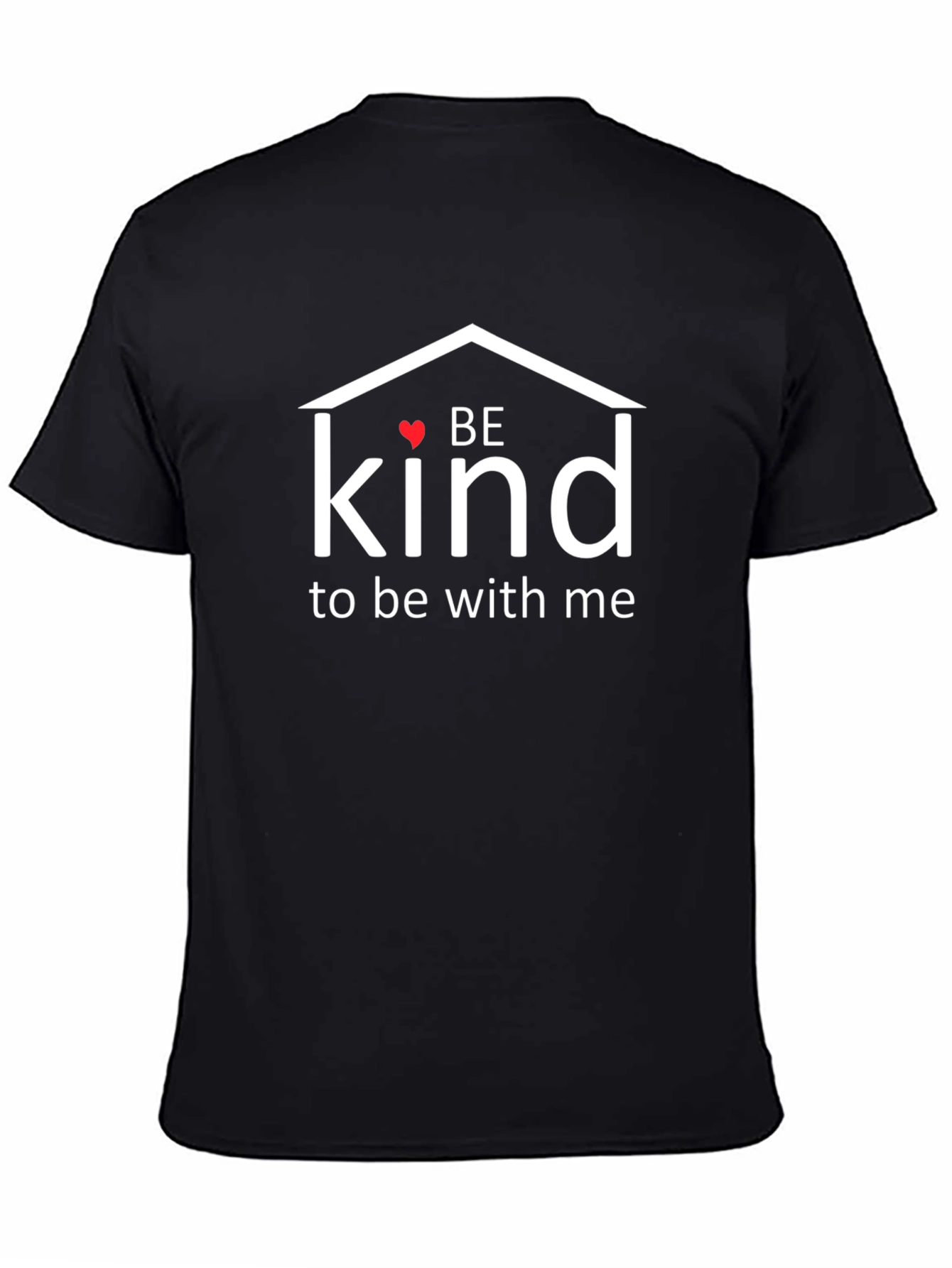 Black Be Kind T-Shirt - Stylish Comfort view 4