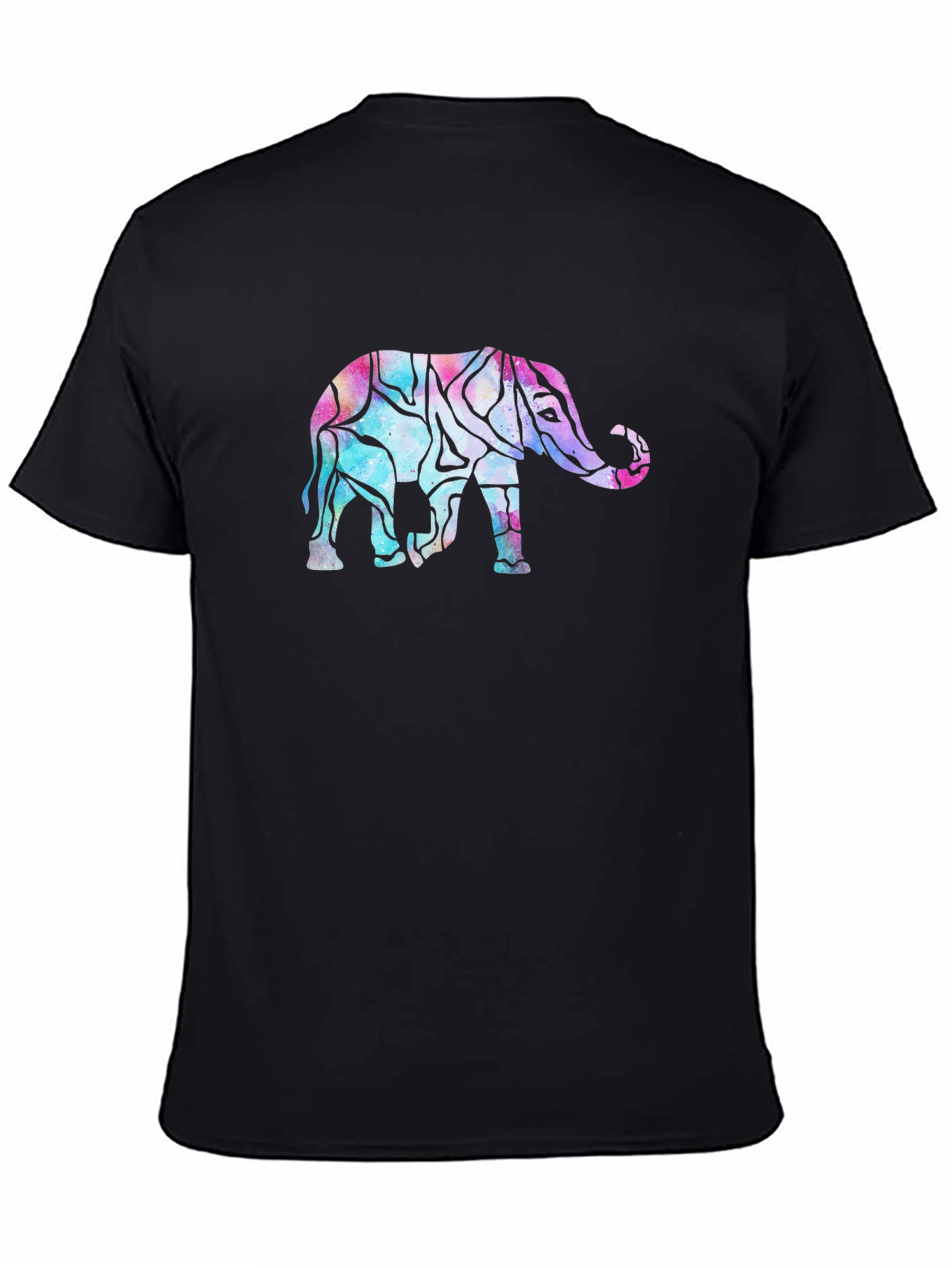 Black Elephant Graphic T-Shirt - Stylish & Unique view 4