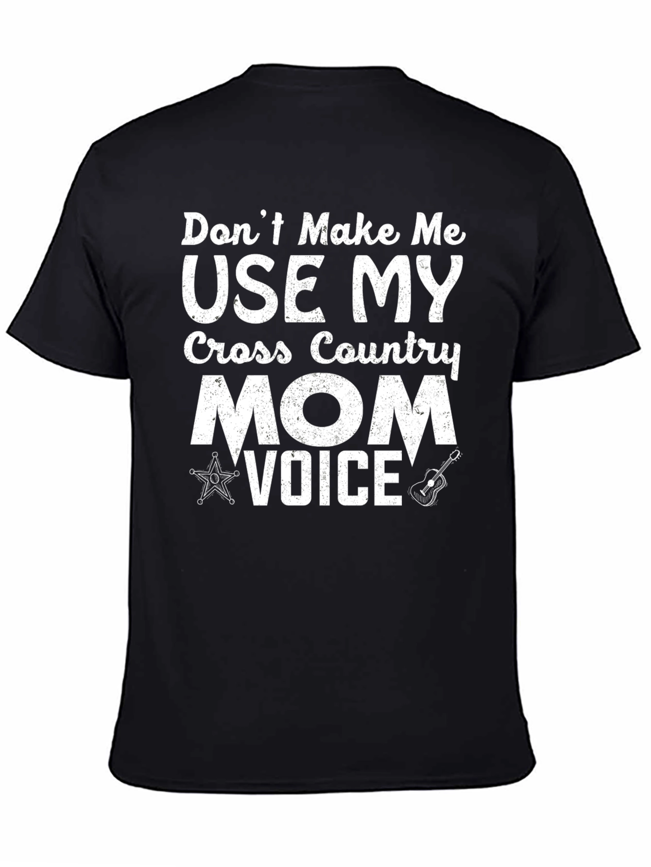 Black Country Mom Voice Graphic T-Shirt view 4