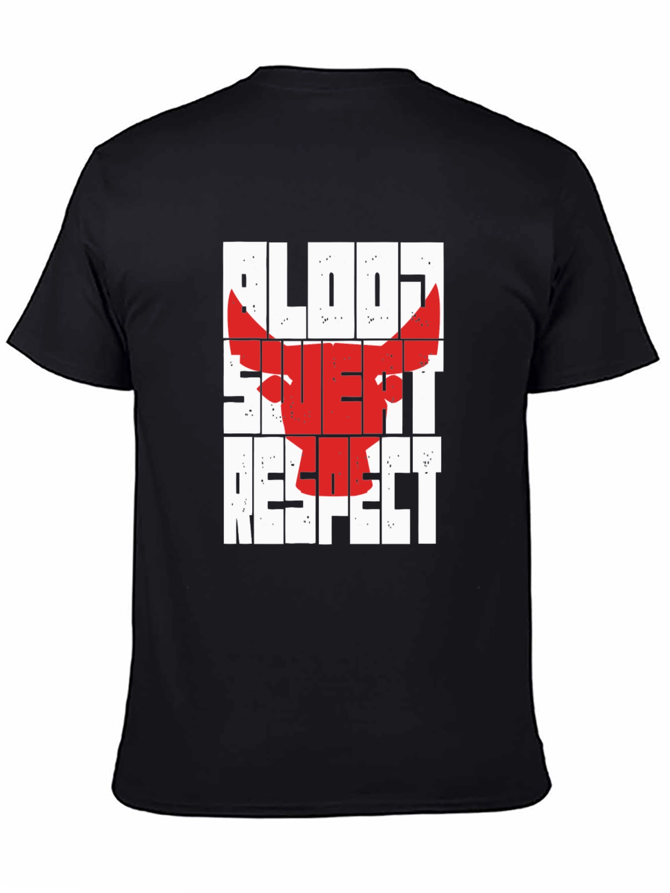 Black Blood Sweat Respect Graphic T-Shirt view 4