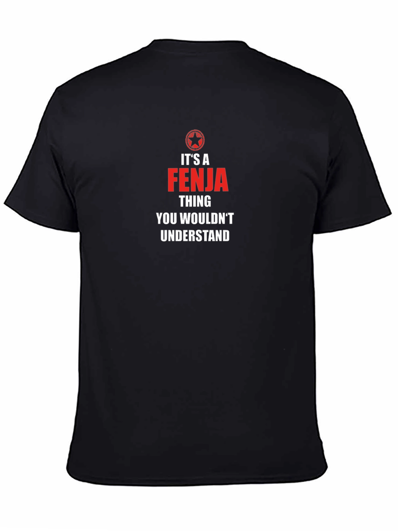 Black It's A Fenja Thing T-Shirt view 4