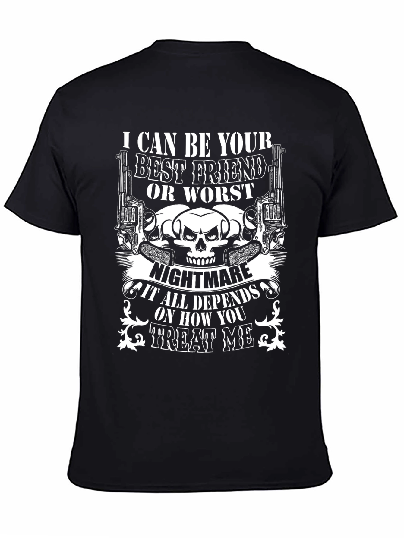 Best Friend or Worst Nightmare Graphic Tee - 4