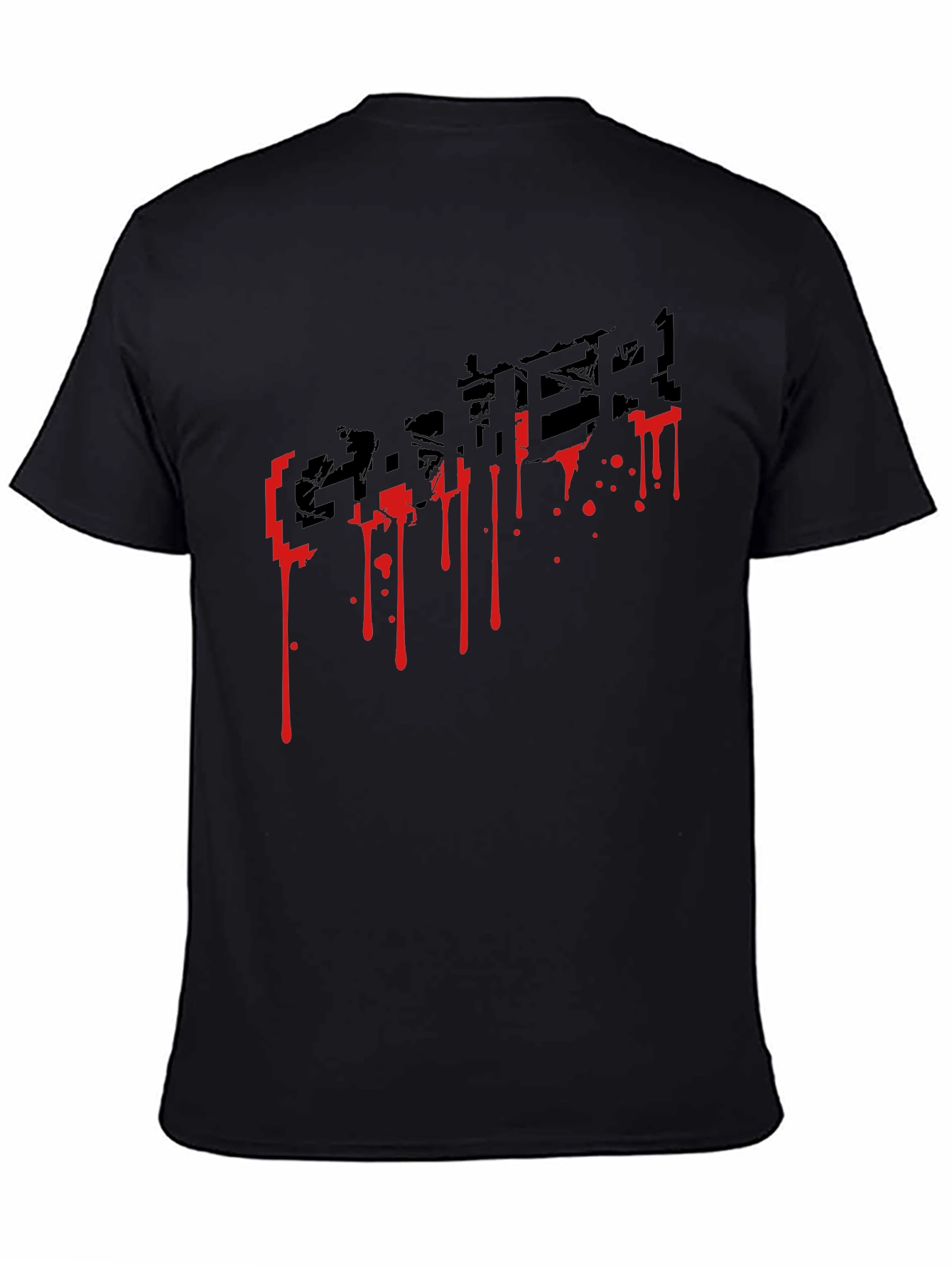 Black Gamer Graphic Print T-Shirt view 4