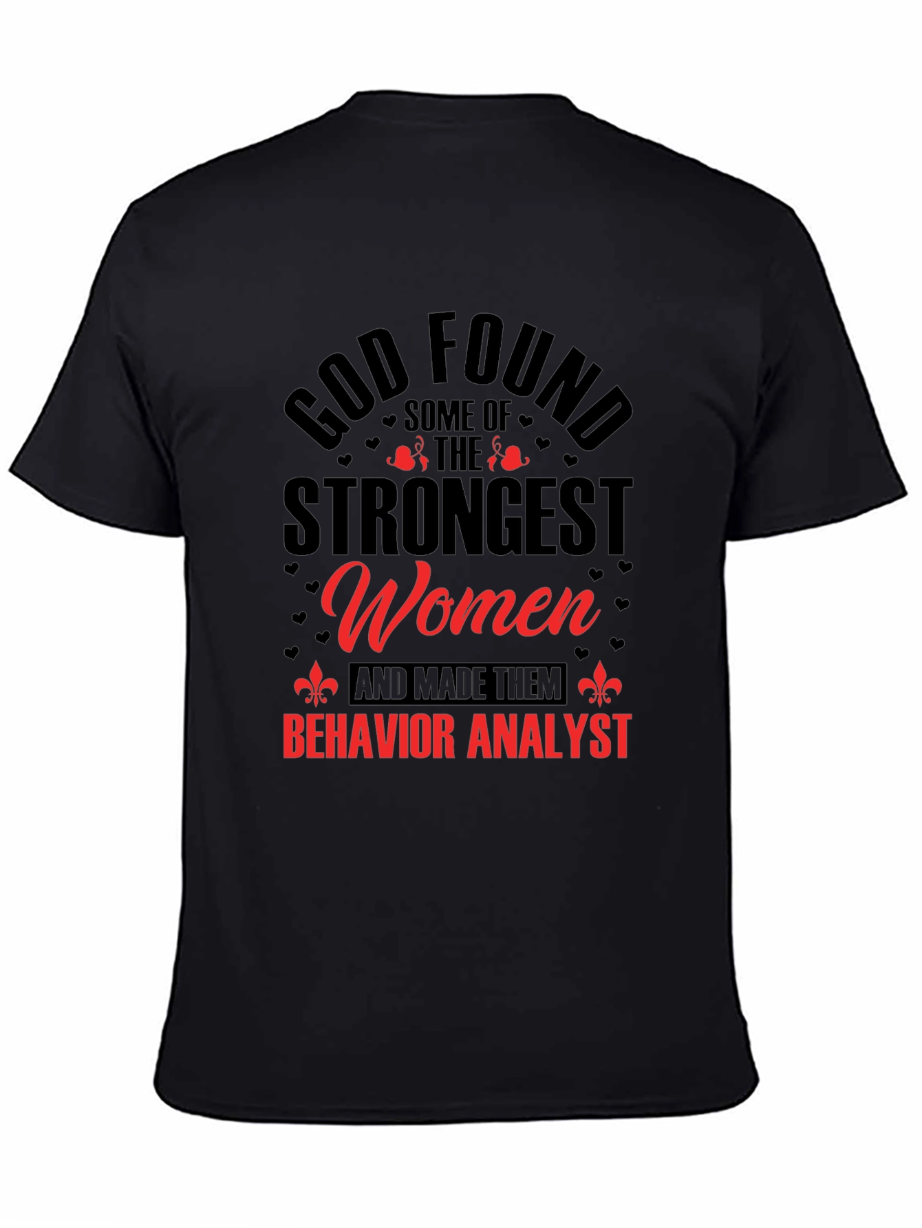Black Behavior Analyst Women's T-Shirt view 4