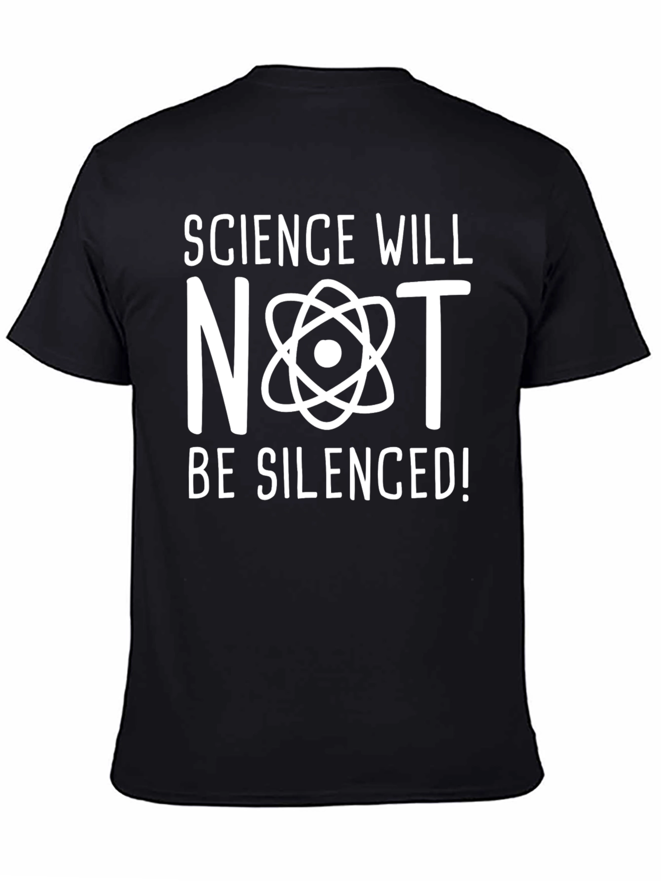 Black Science Will Not Be Silenced T-Shirt view 4