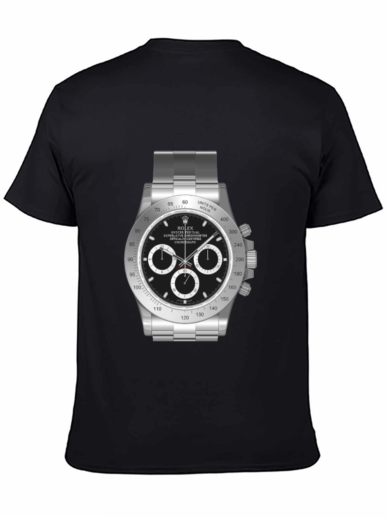 Rolex Daytona T-Shirt: Luxury Timepiece Fashion - 4