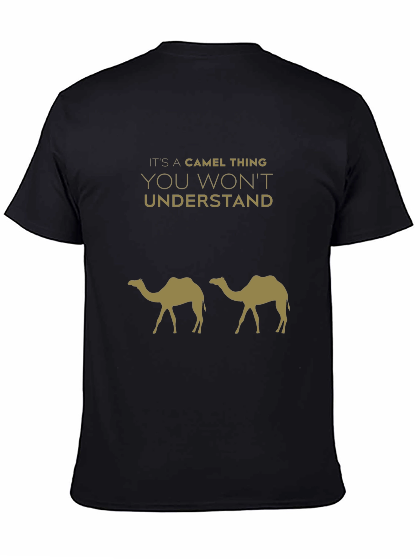Black Camel Thing T-Shirt view 4
