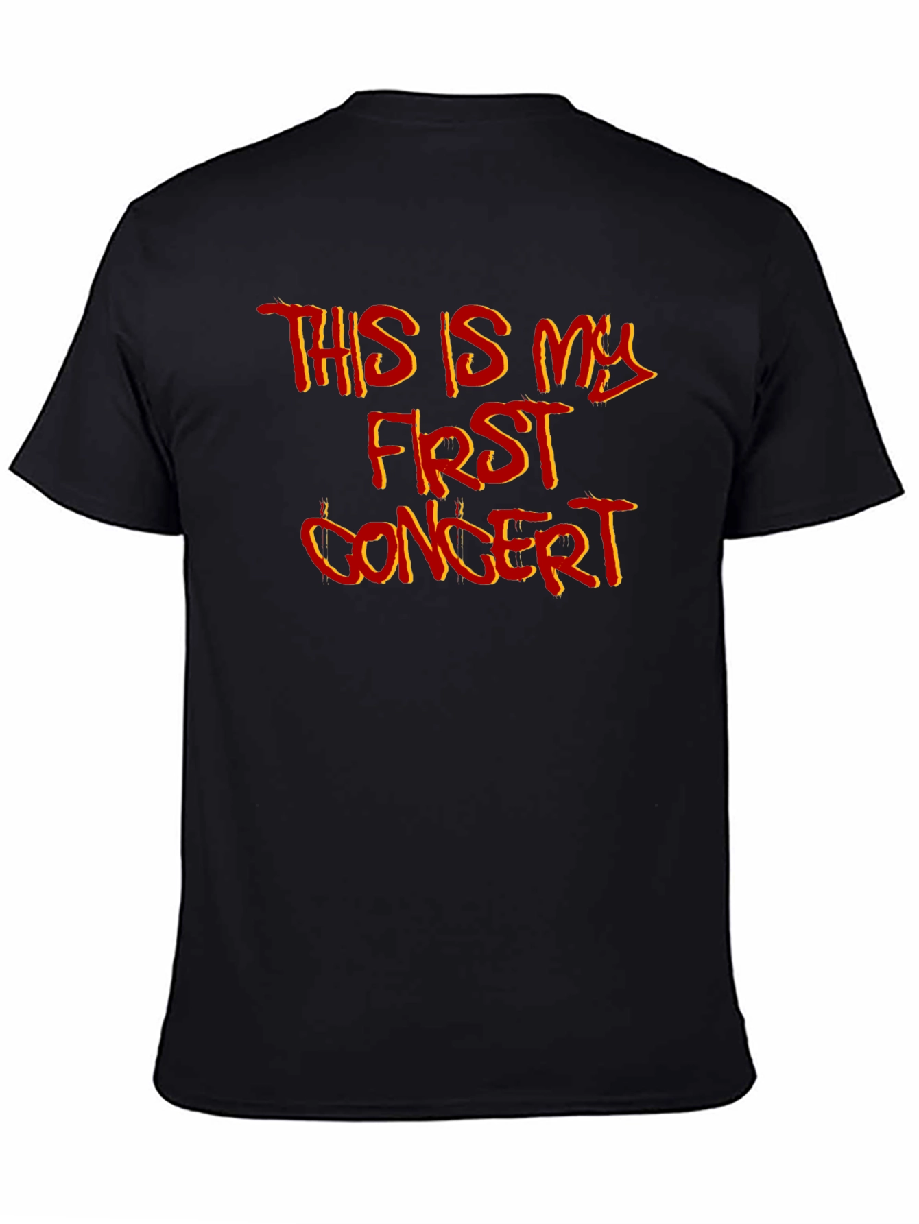 Black My First Concert Graphic Tee view 4
