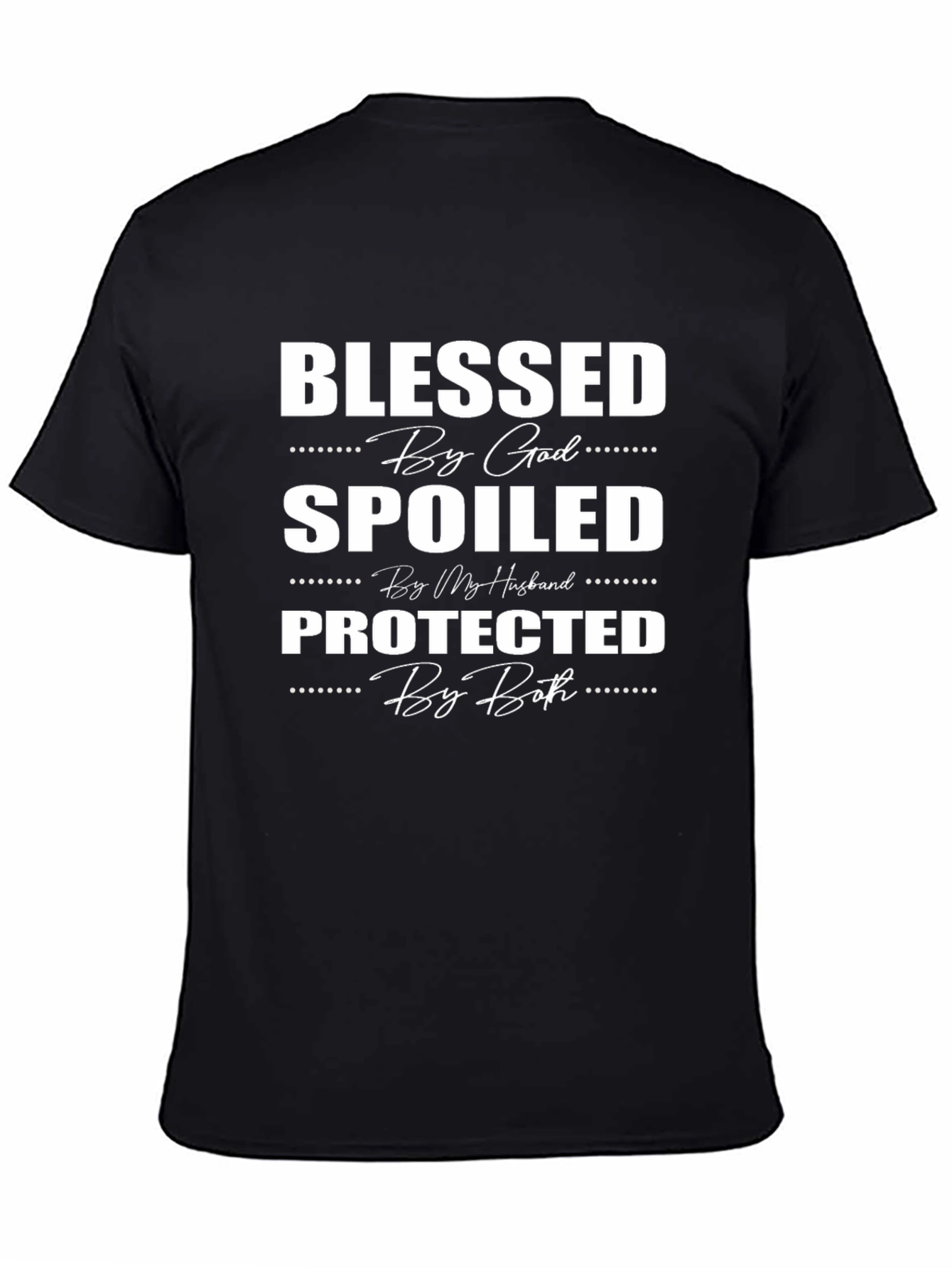 Blessed, Spoiled, Protected Graphic T-Shirt - 4