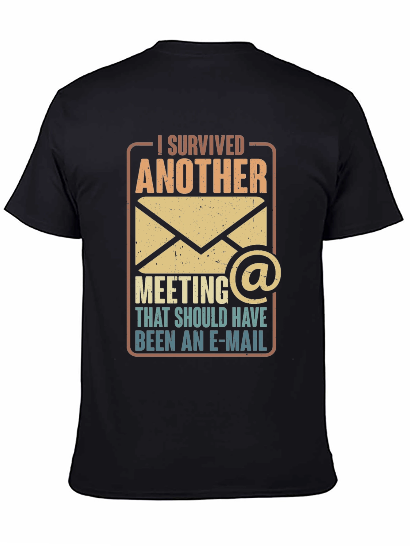 I Survived Another Meeting Funny T-Shirt - 4