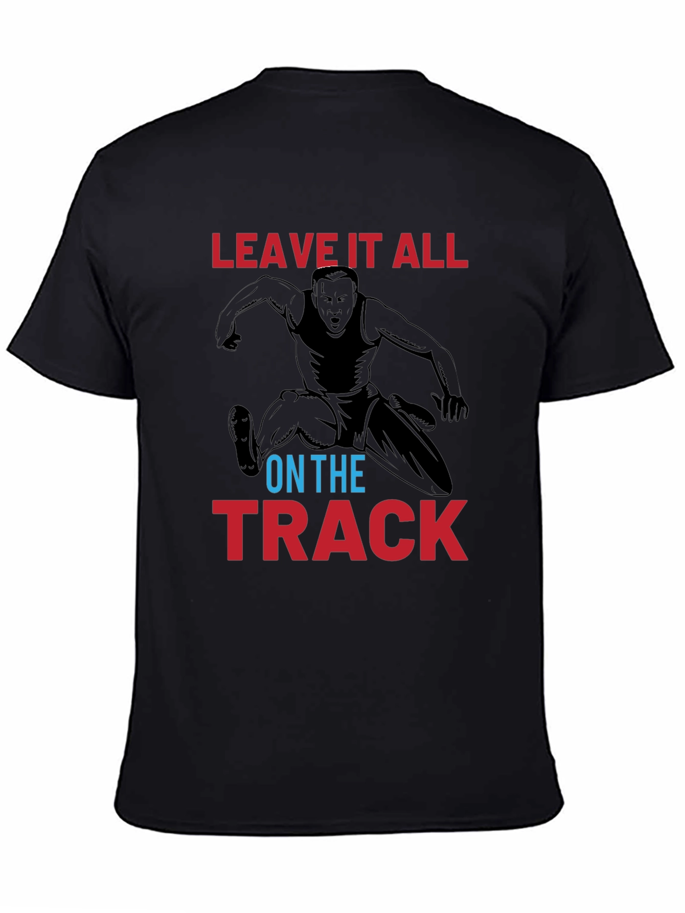 Leave it All on the Track Graphic Tee - 4