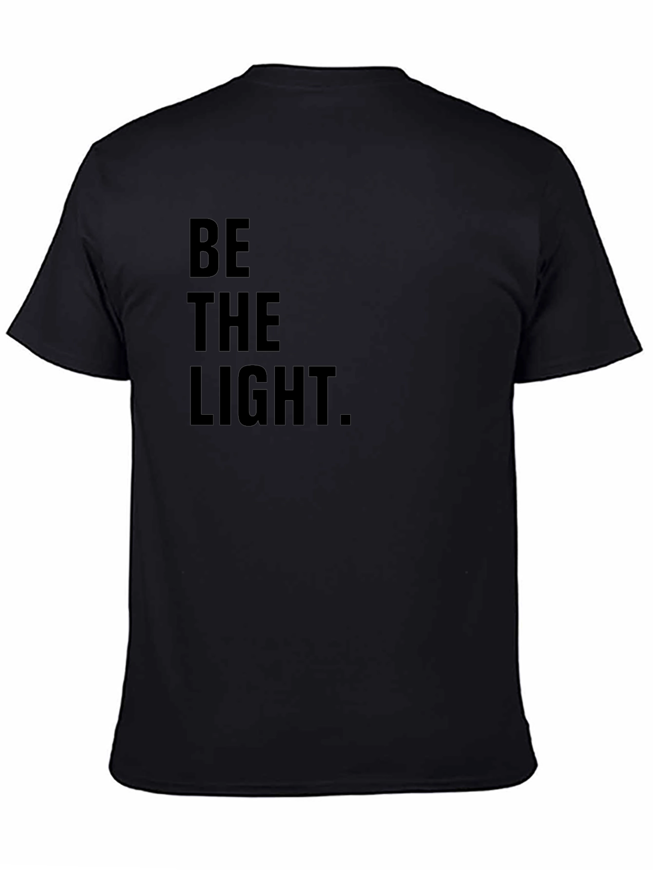Black Be The Light Graphic T-Shirt - Black view 4