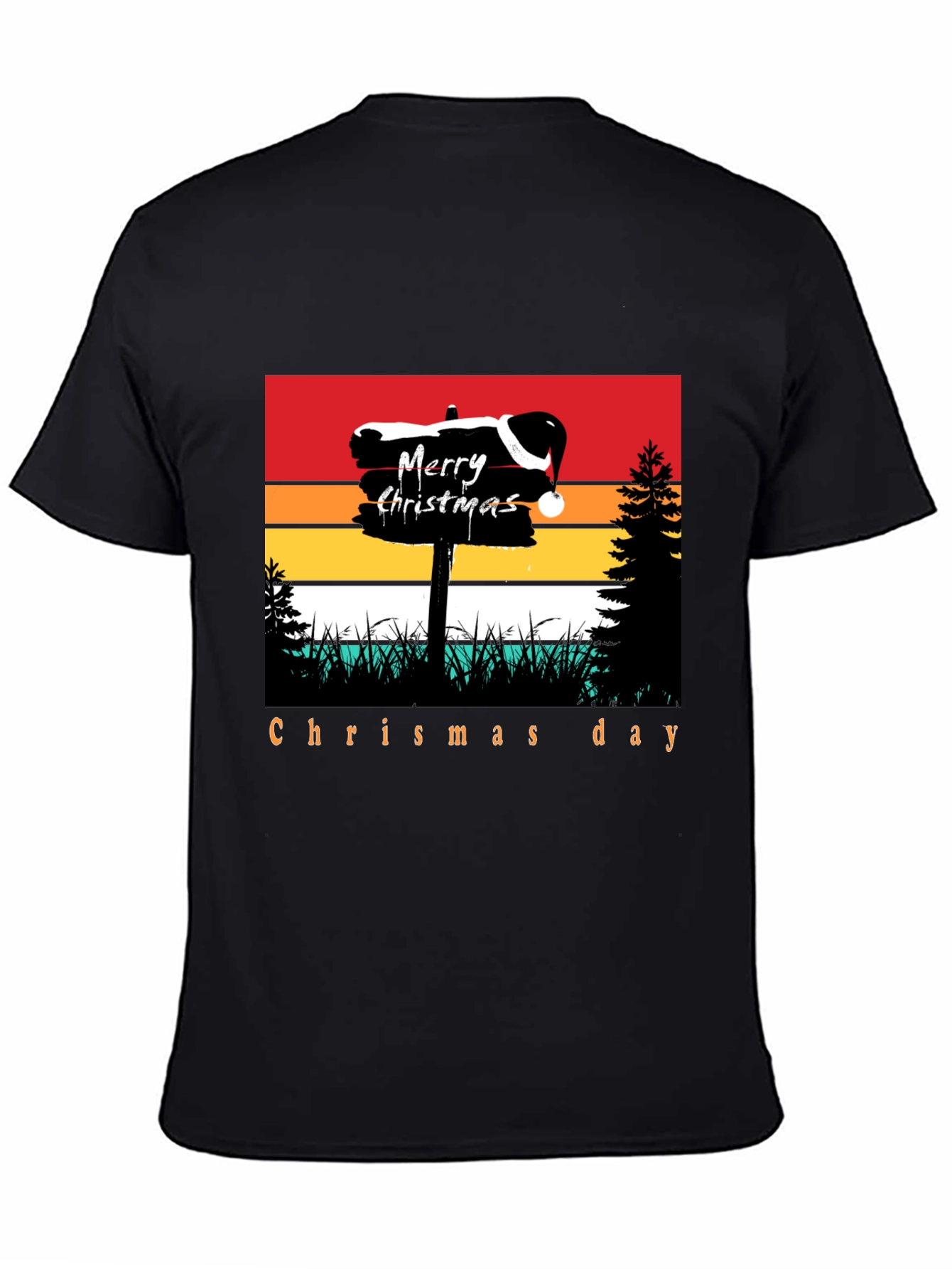 Merry Christmas Day Graphic T-Shirt - 4