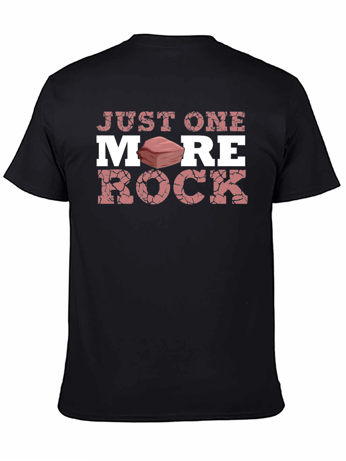 Black Just One More Rock Black T-Shirt view 4