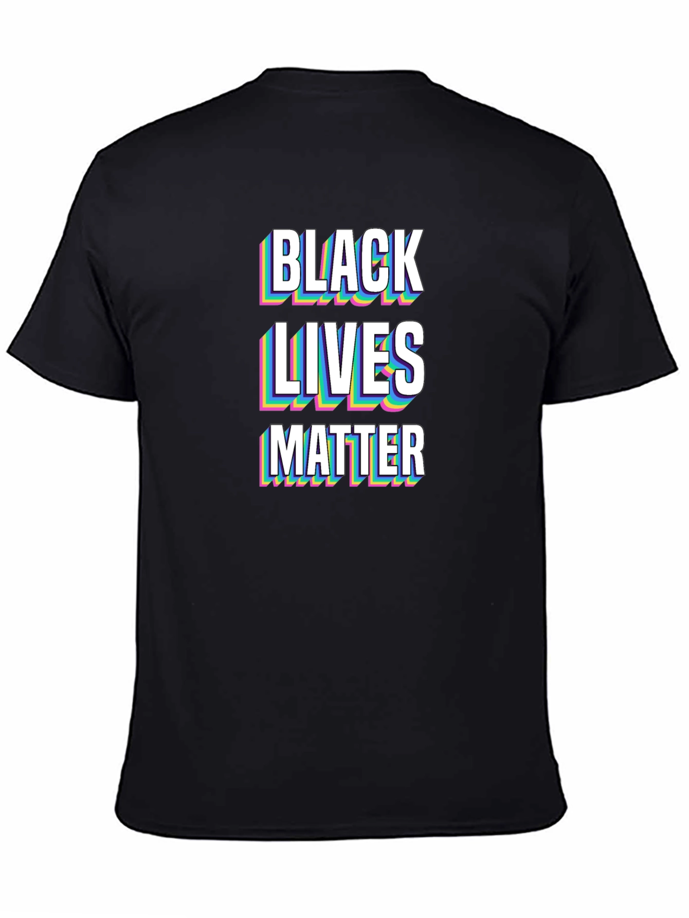 Black Black Lives Matter Graphic T-Shirt view 4