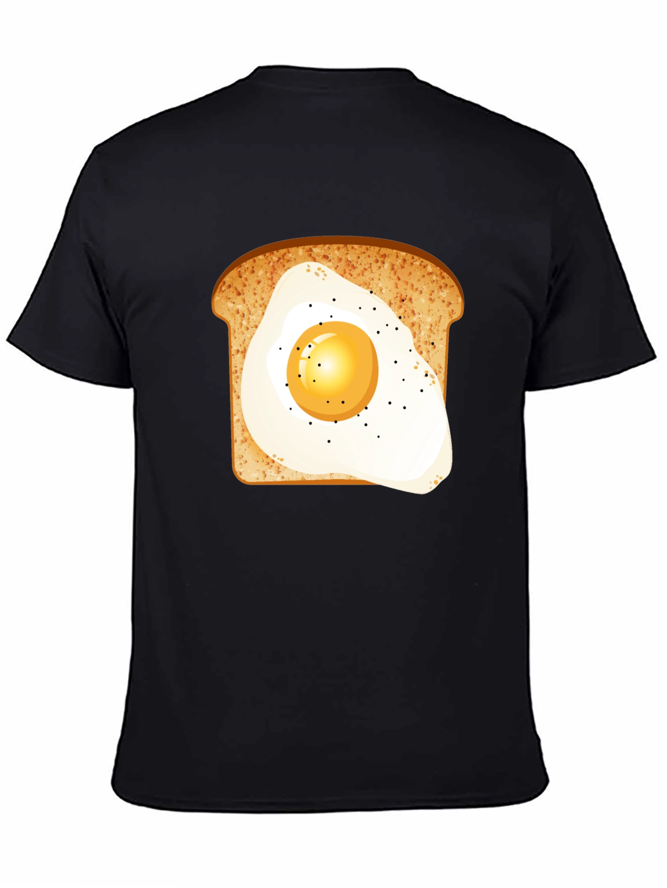 Breakfast Tee: Egg-on-Toast Graphic T-Shirt - 4