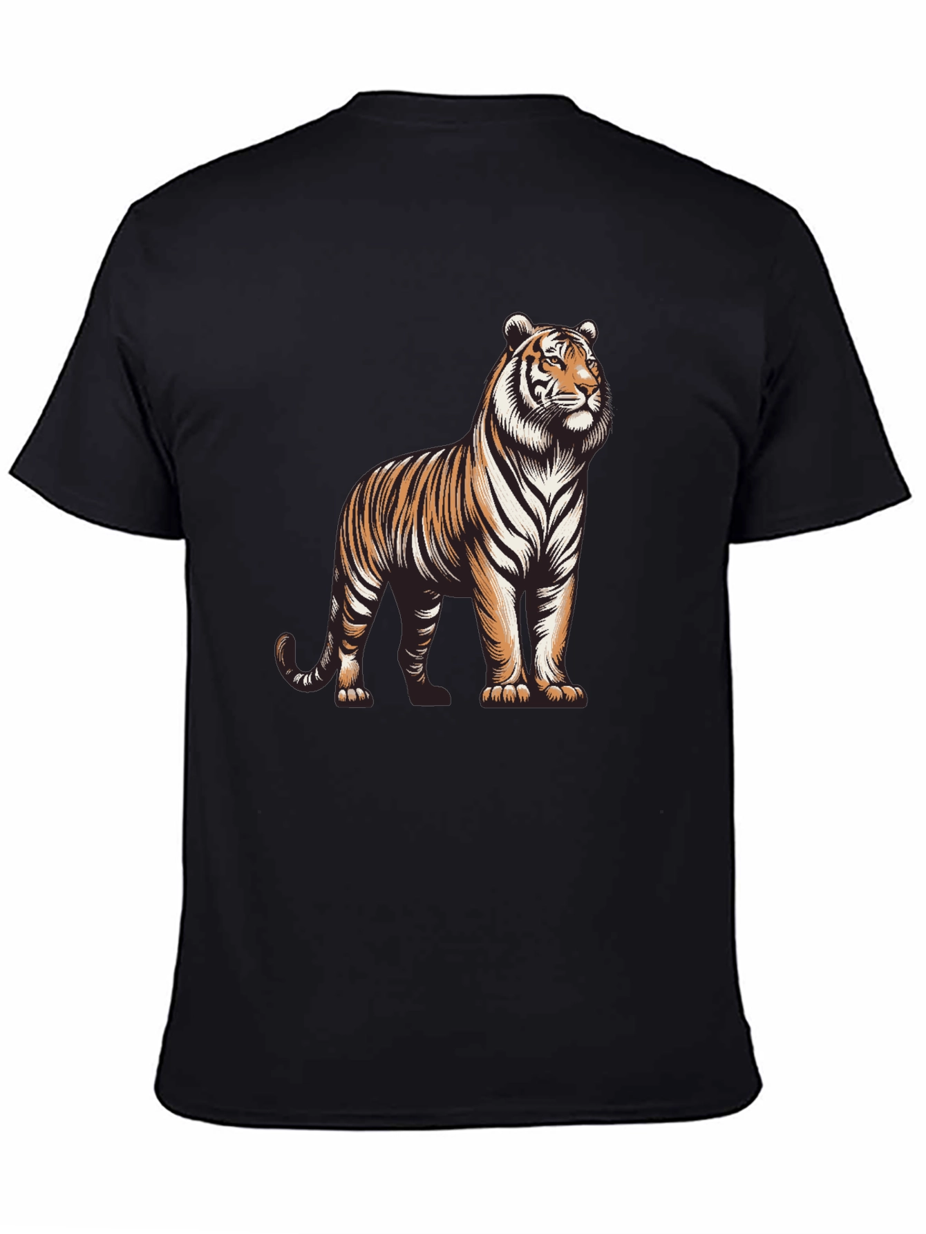 Black Tiger Graphic Tee - Bold & Stylish view 4