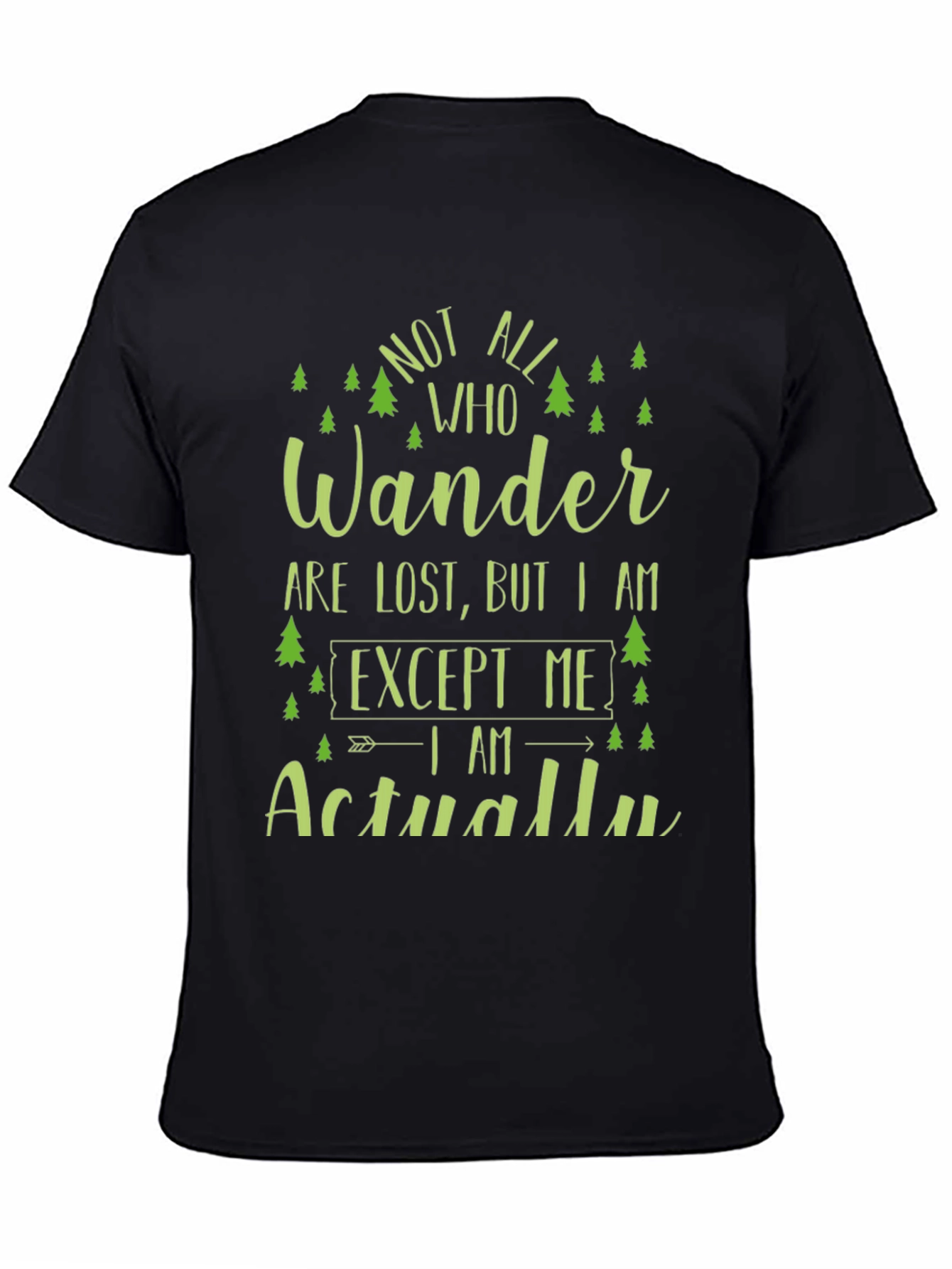 Wanderer Graphic T-Shirt - Funny Adventure Tee - 4