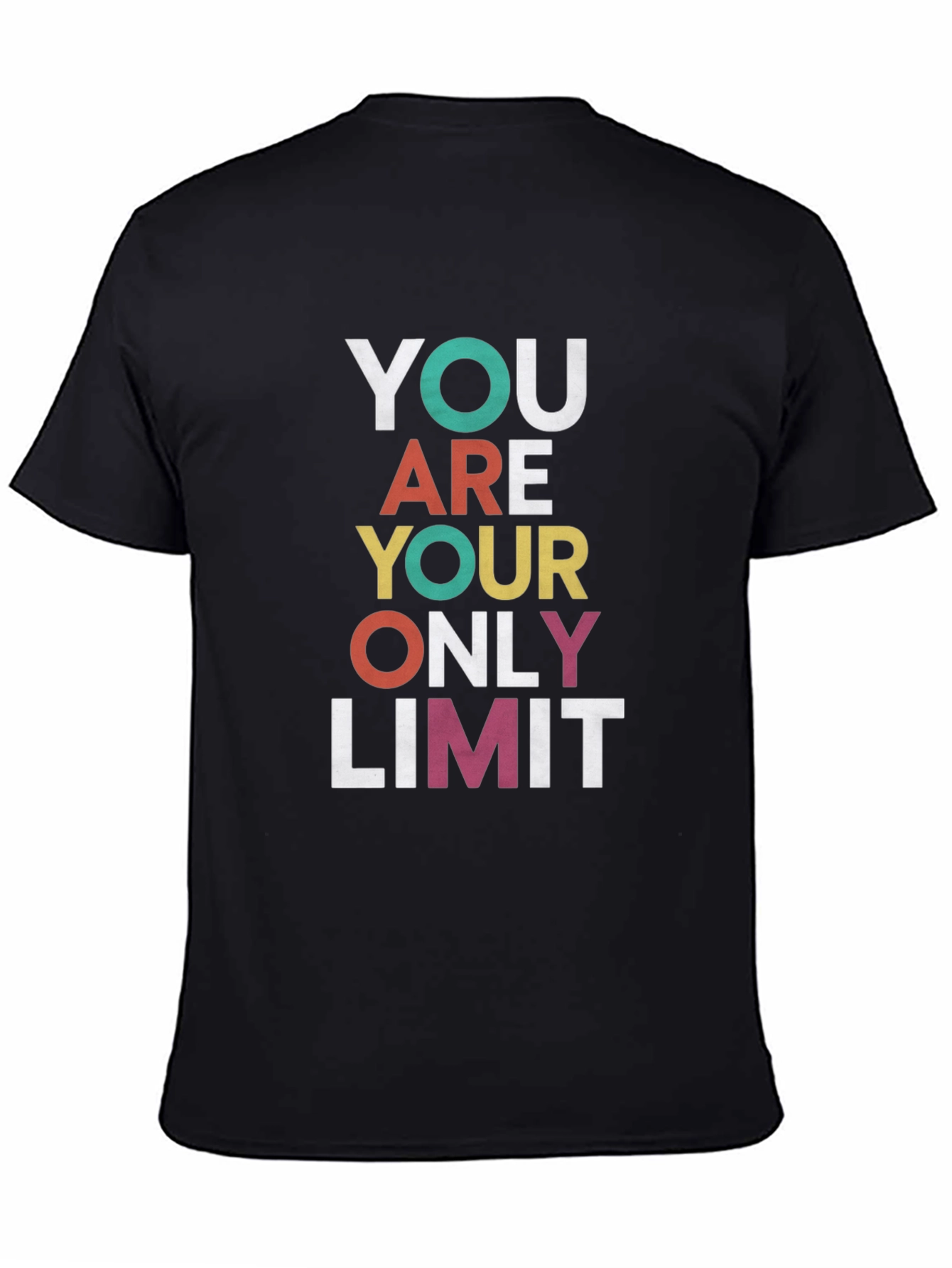 Motivational Graphic Tee - You Are Your Only Limit - 4