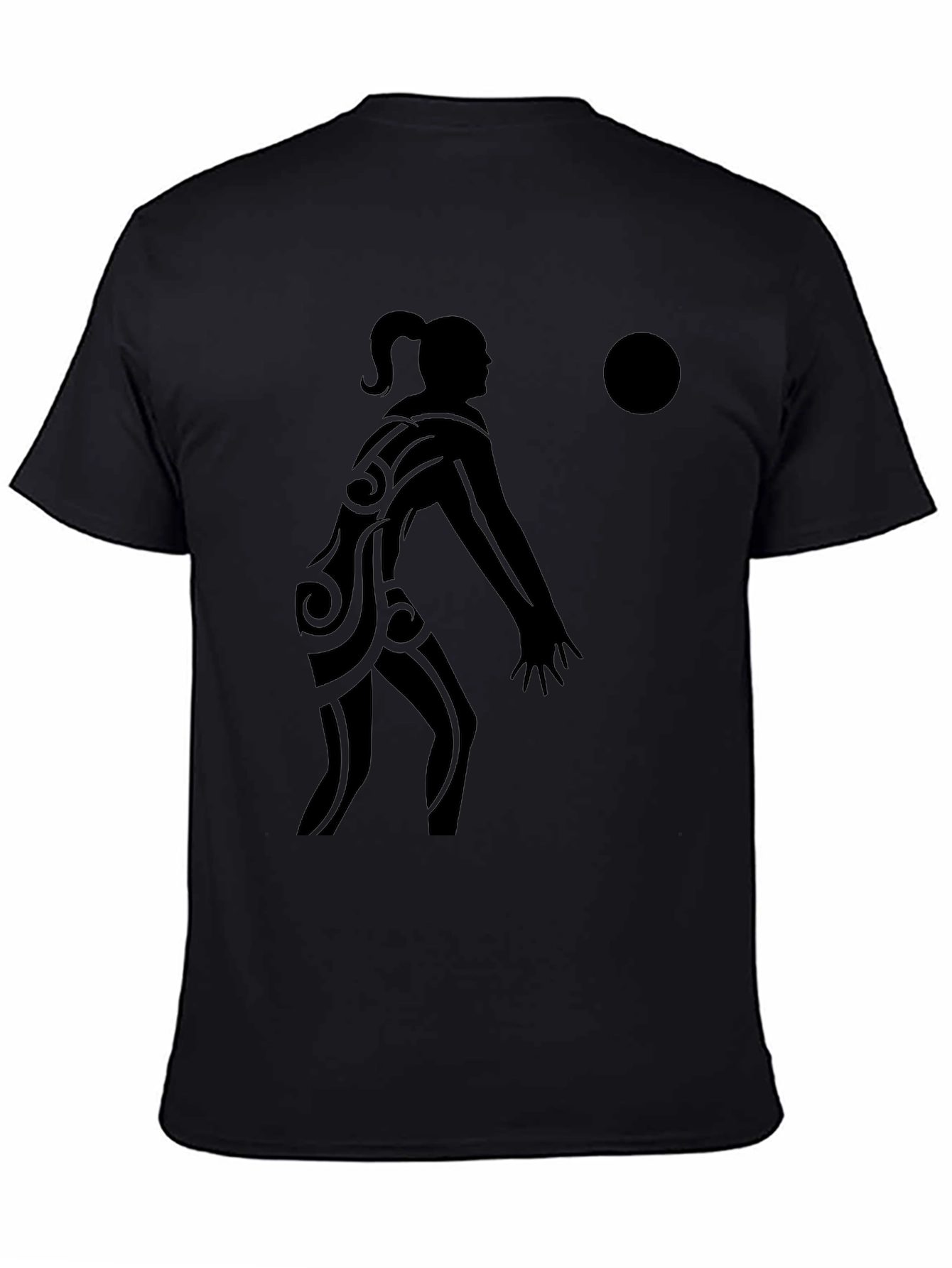 Volleyball Player Graphic Tee - Stylish Sport Shirt - 4
