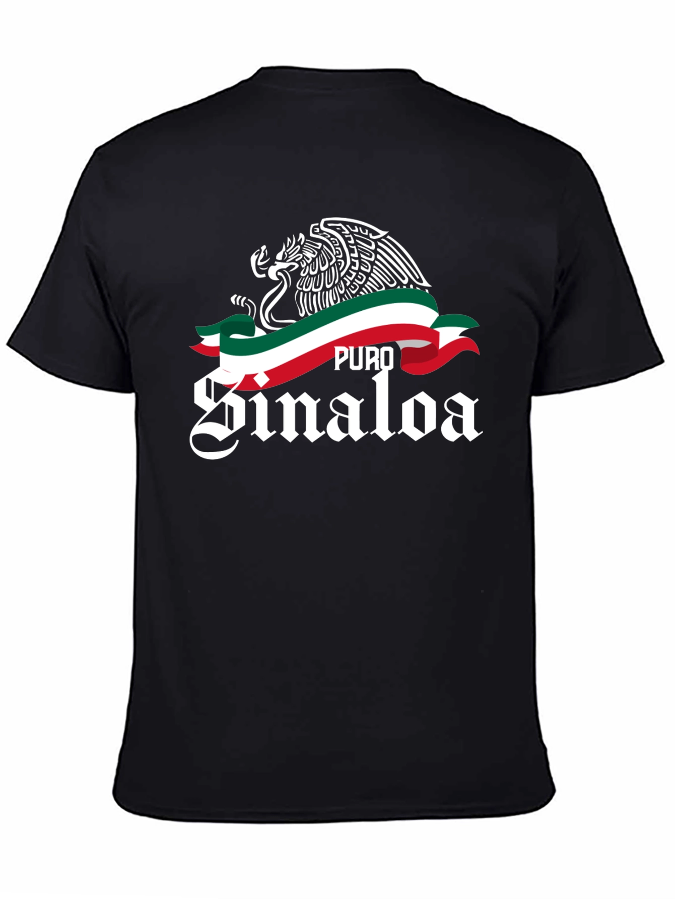 Puro Sinaloa Eagle Graphic T-Shirt - 4
