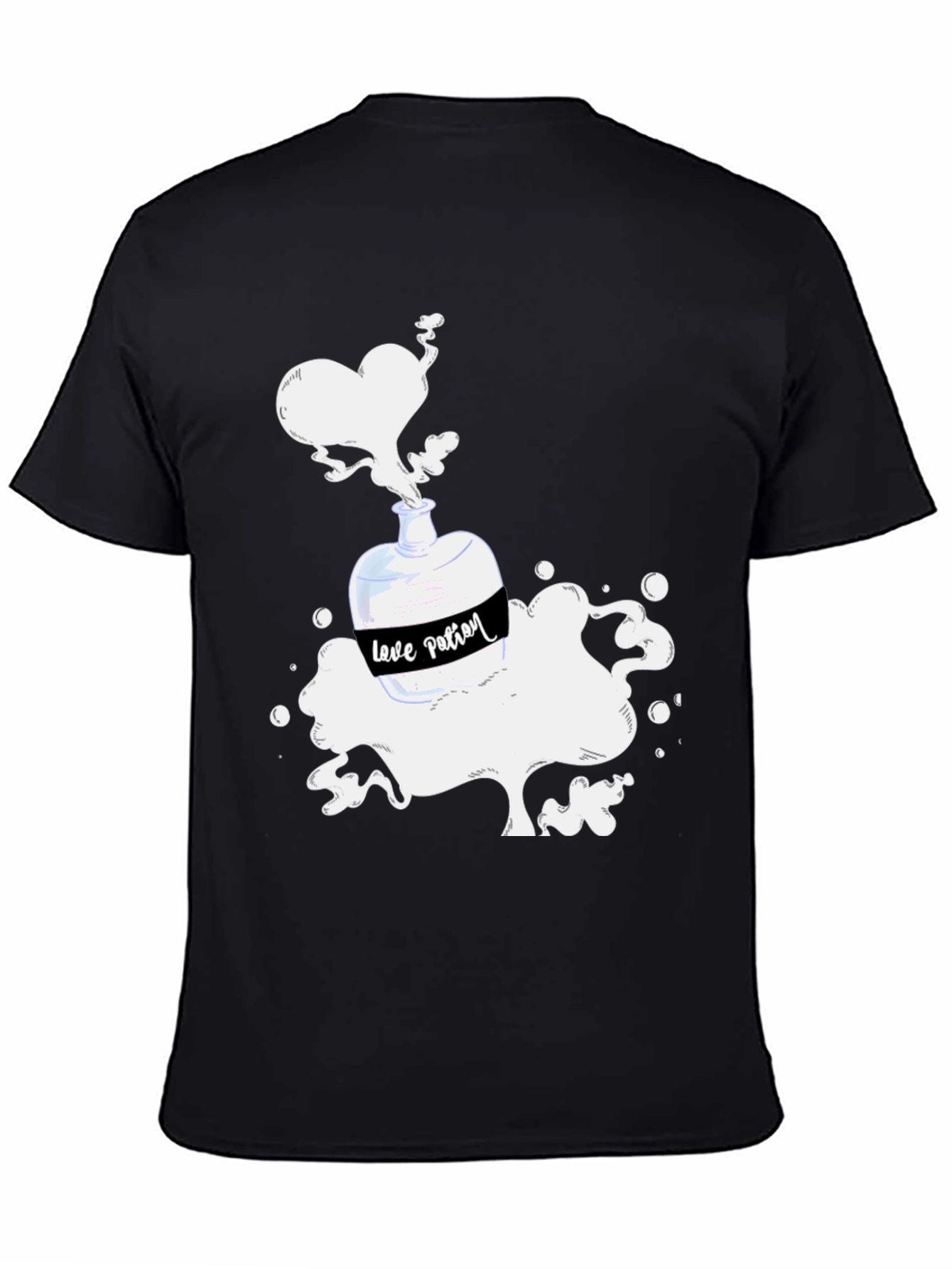 Black Love Potion T-Shirt view 4