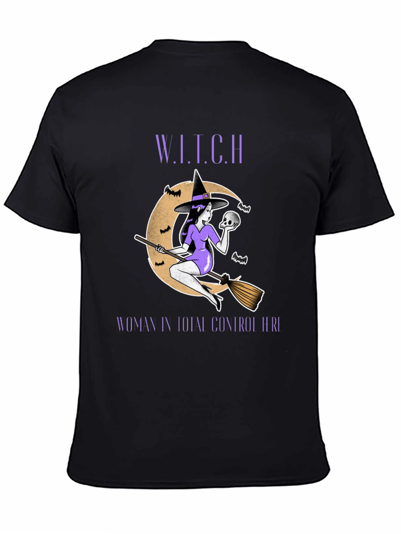 W.I.T.C.H. Graphic Tee - Woman in Total Control Here - 4