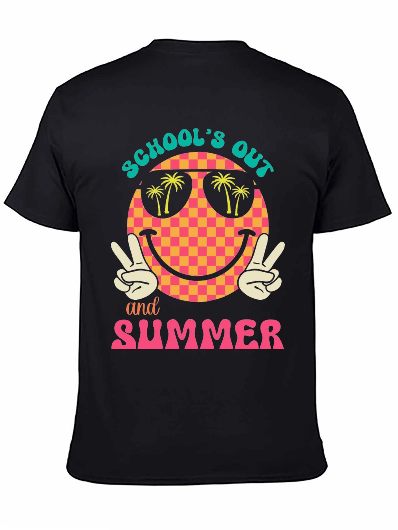 Black School's Out Summer T-Shirt view 4