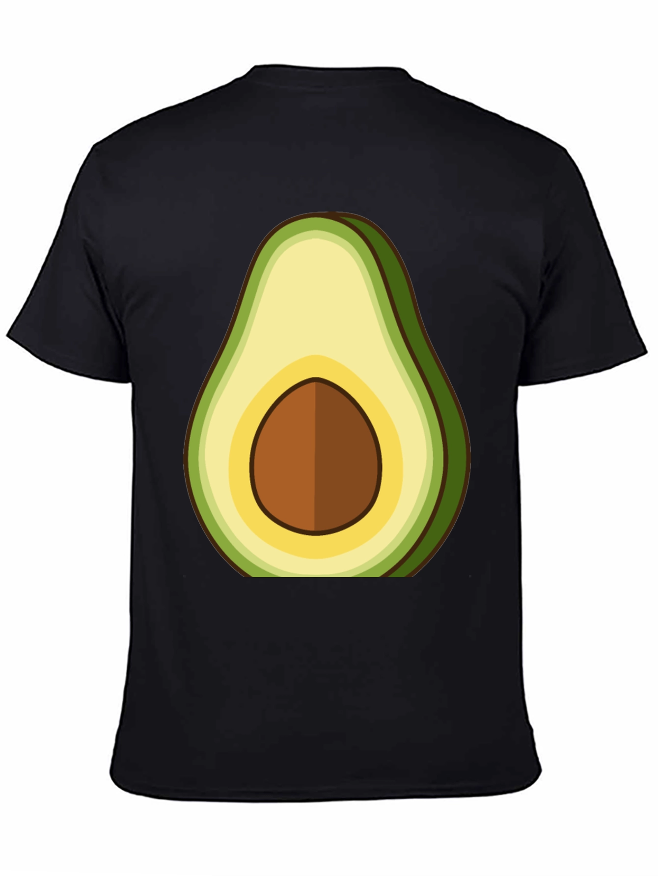 Black Avocado Graphic Tee - Fresh & Fun! view 4