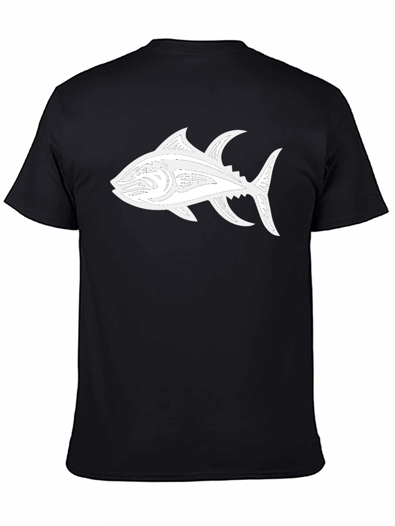 Black Black Tuna Graphic Tee - Stylish Comfort view 4