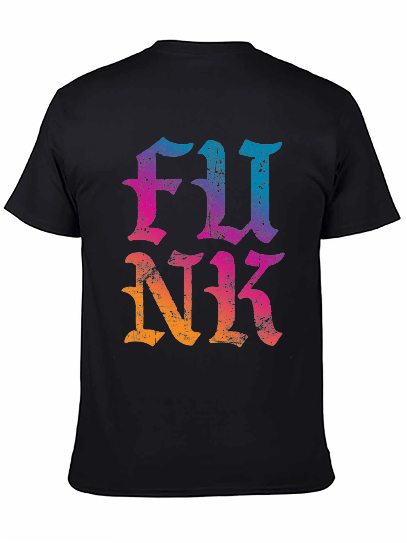 Black Retro Funk T-Shirt view 4