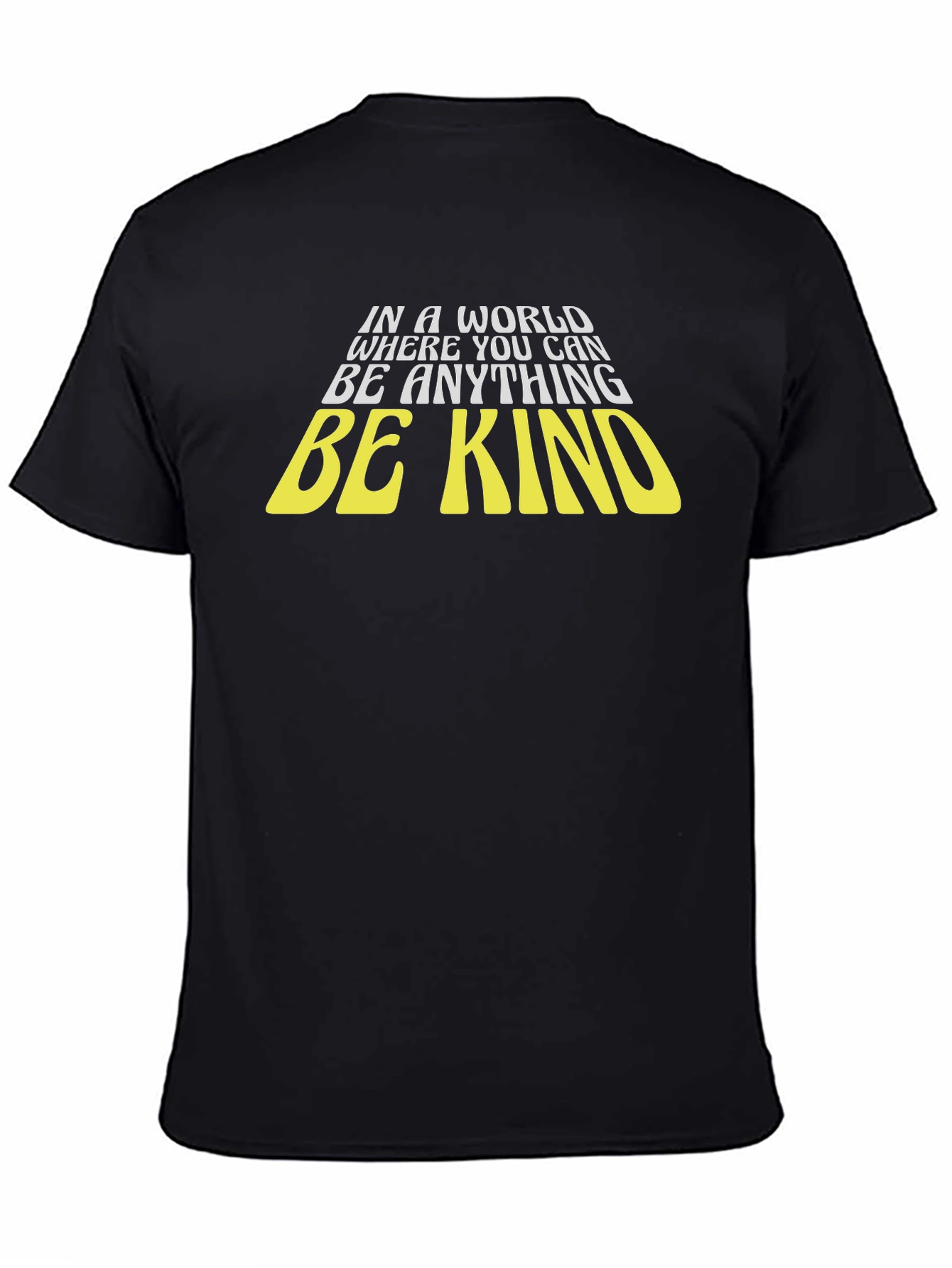 Black Be Kind Graphic T-Shirt - Black view 4