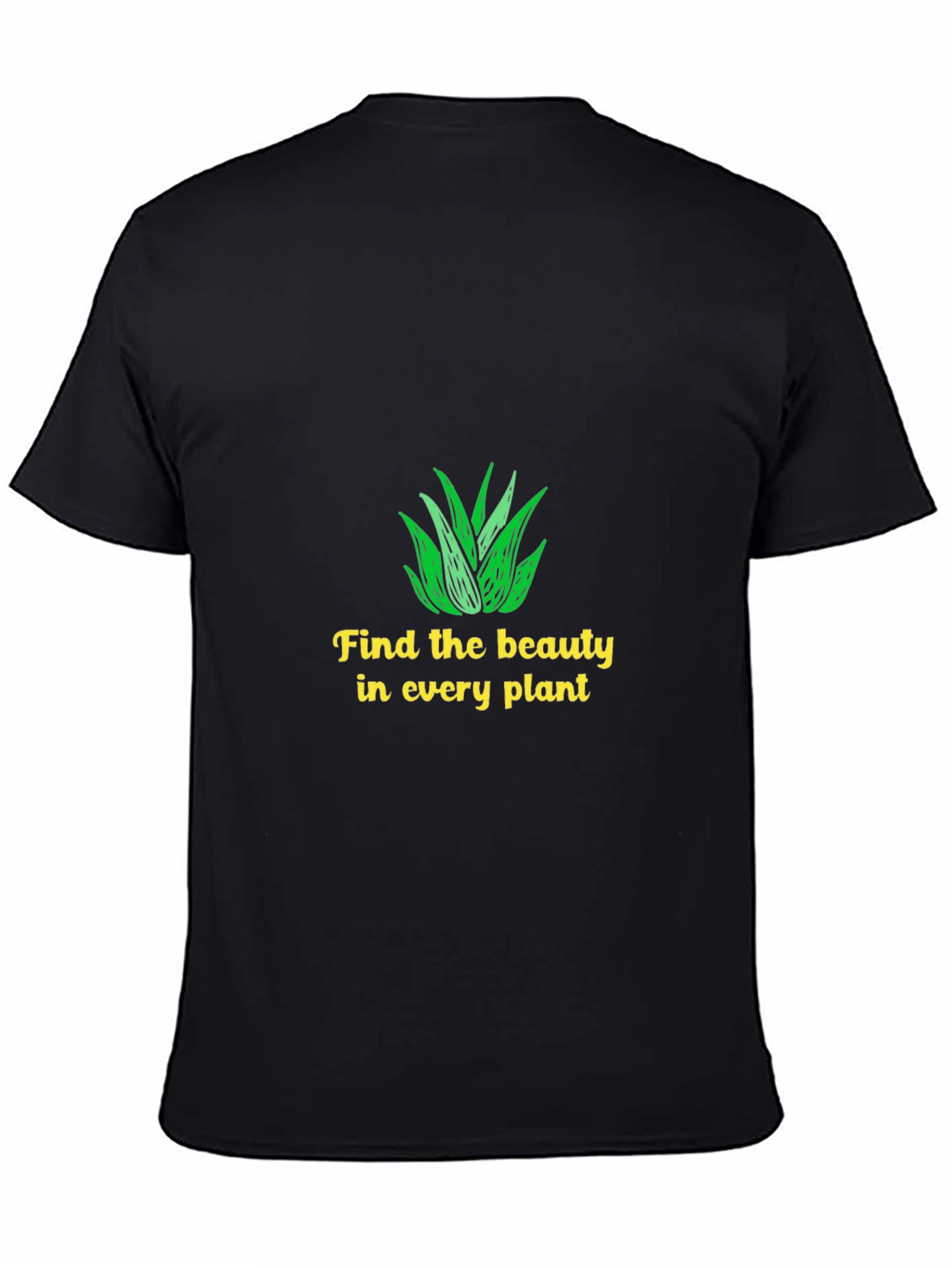 Black Nature Lover Graphic Tee - Find the Beauty view 4
