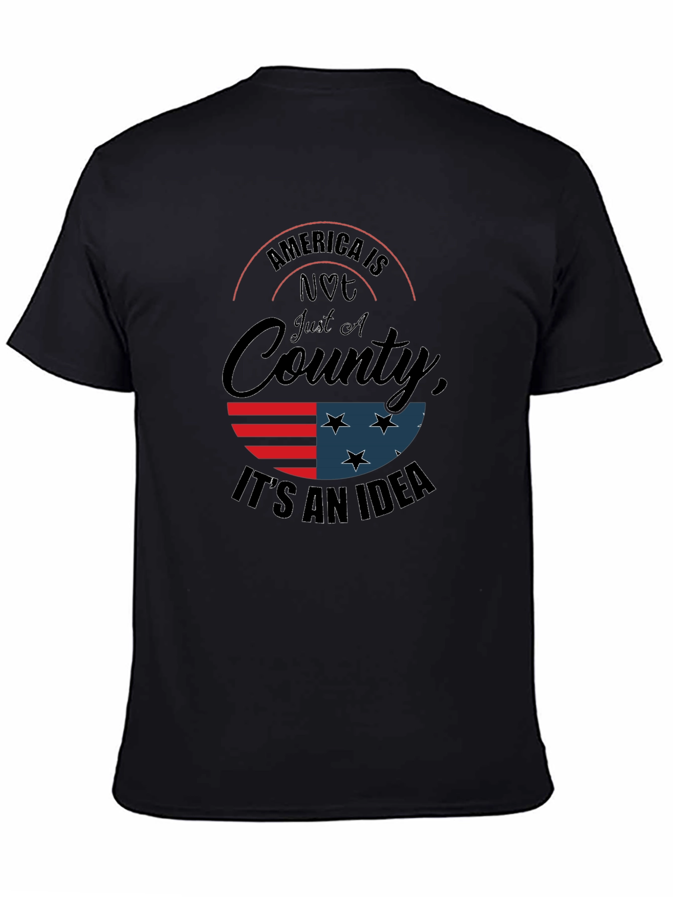 Black America is Not Just a Country Graphic Tee view 4