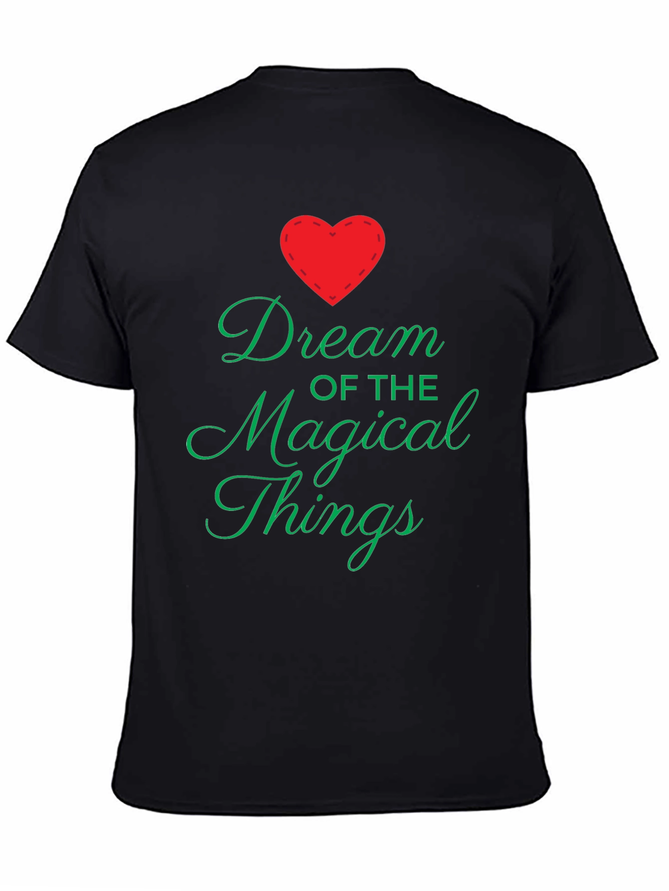 Black Dream of Magical Things T-Shirt view 4