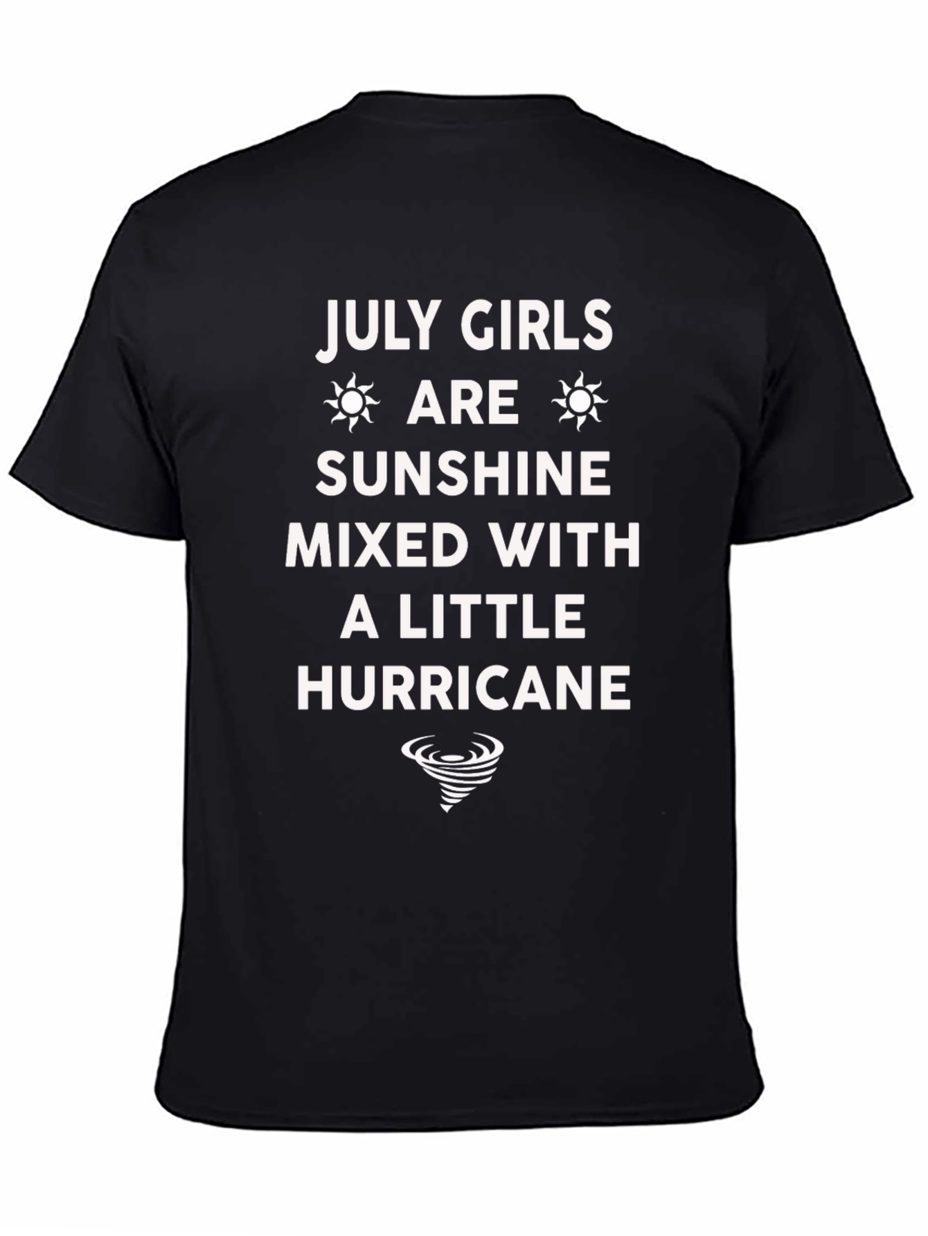 Black July Girls Sunshine Hurricane Black Graphic Tee view 4
