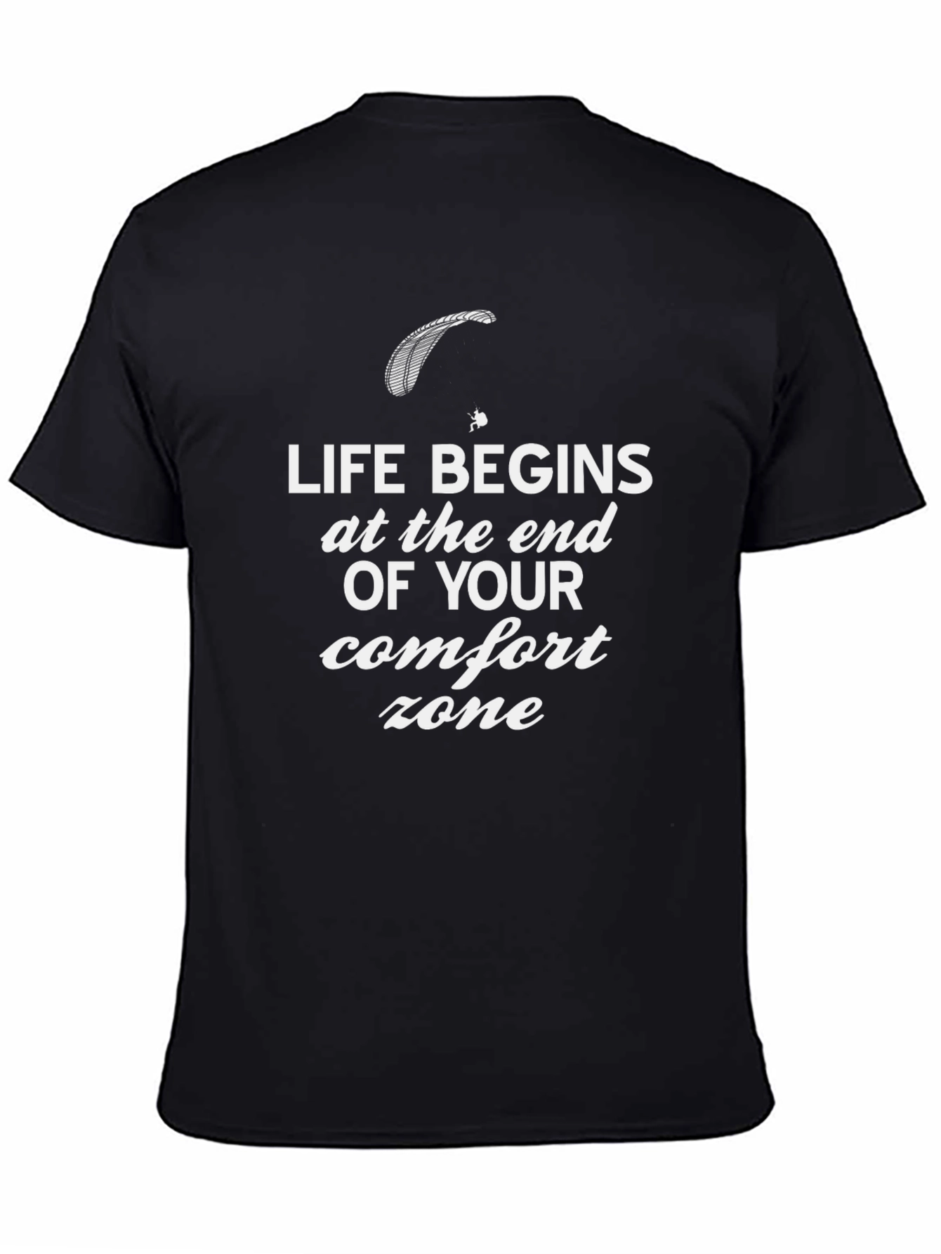 Black Life Begins at the End T-Shirt view 4