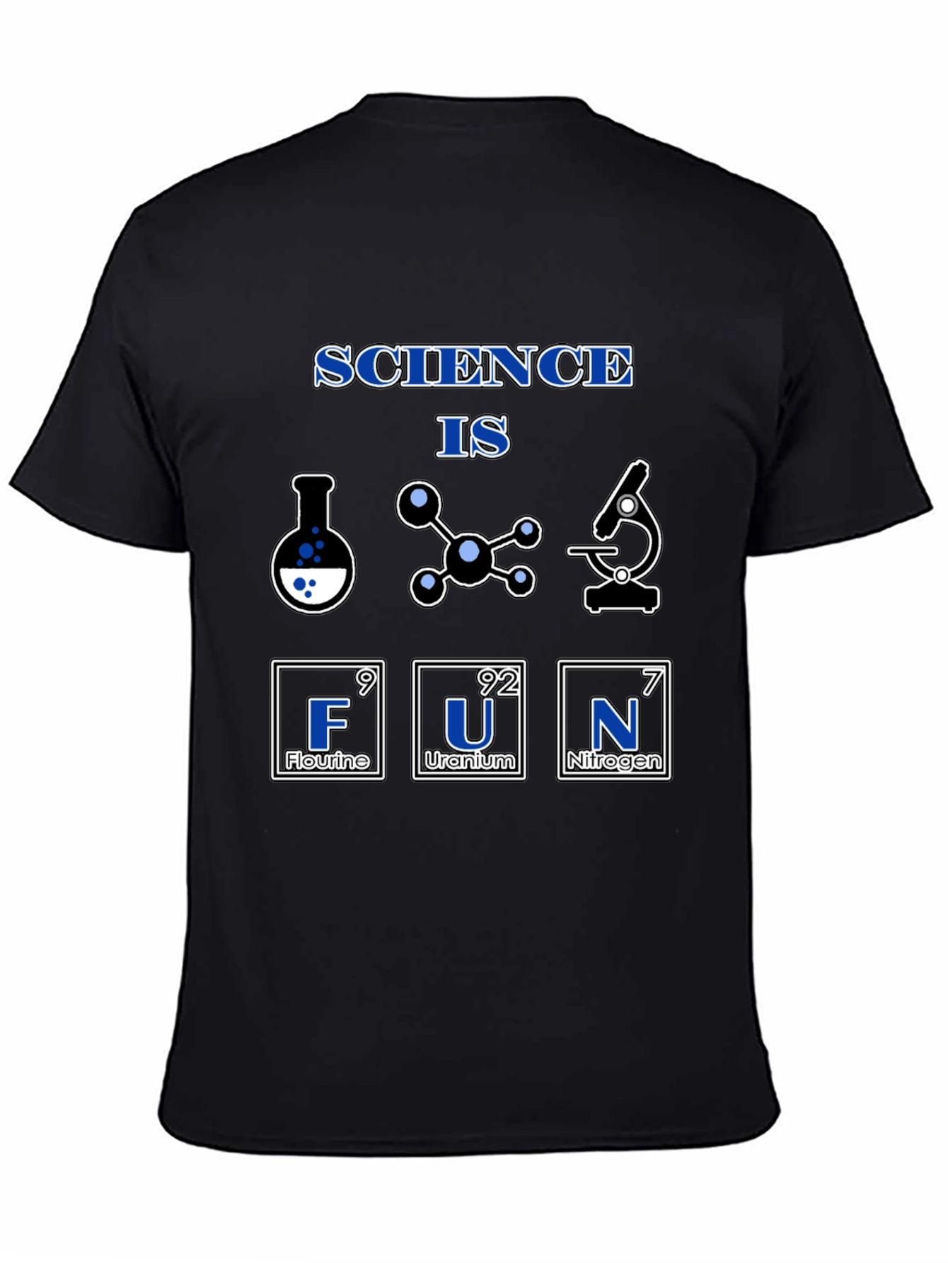 Black Science is Fun T-Shirt view 4