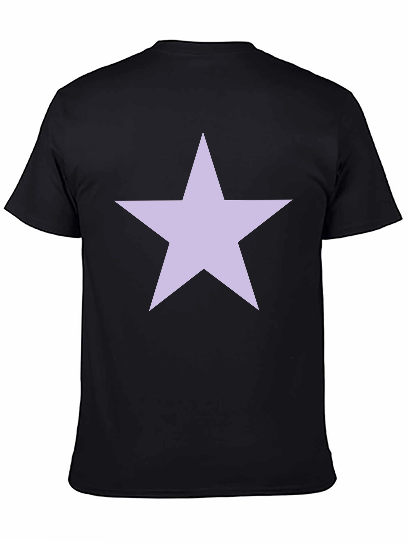 Black Star Graphic Black T-Shirt view 4