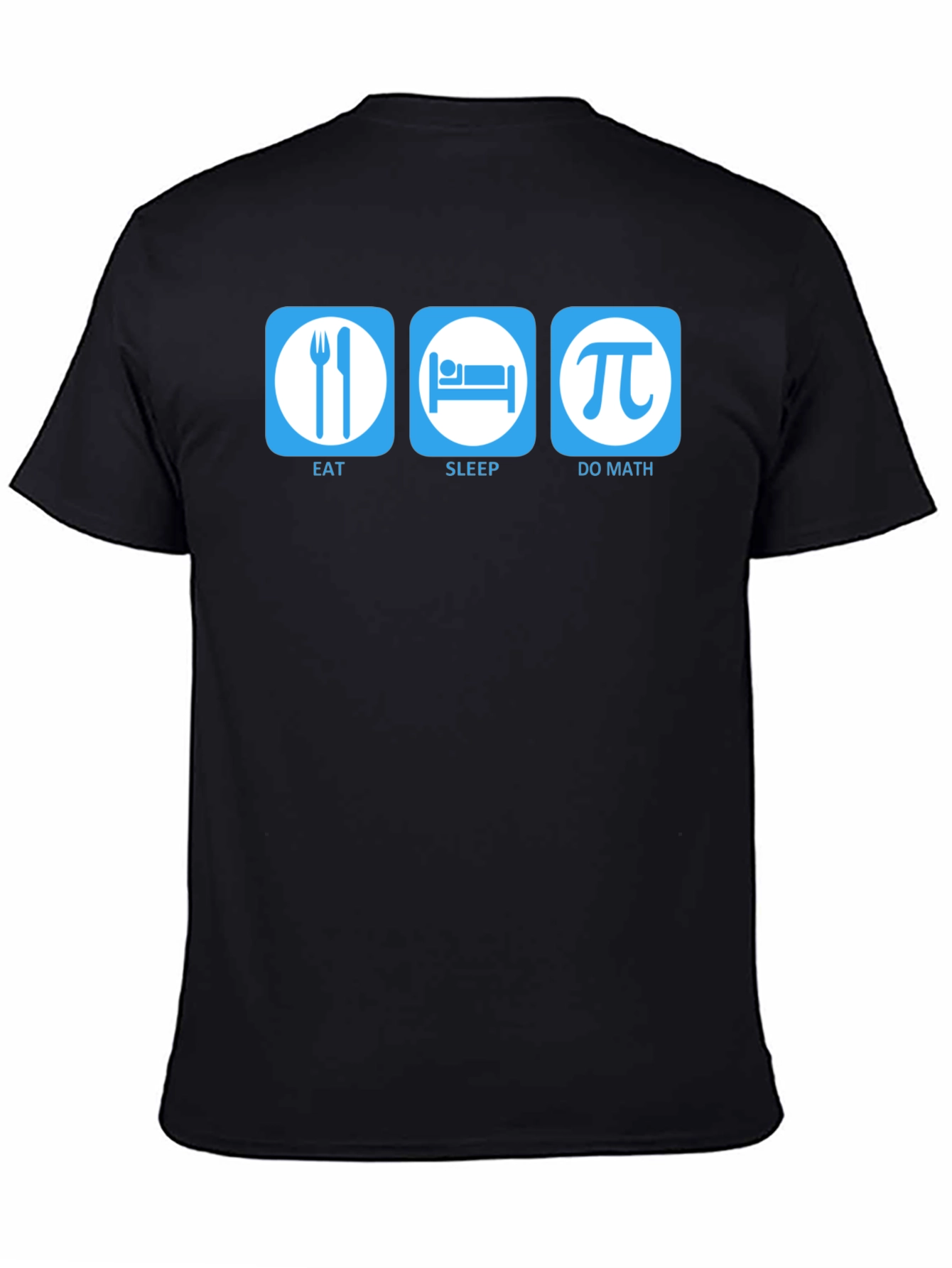 Black Eat Sleep Do Math T-Shirt - Funny Math Lover Tee view 4